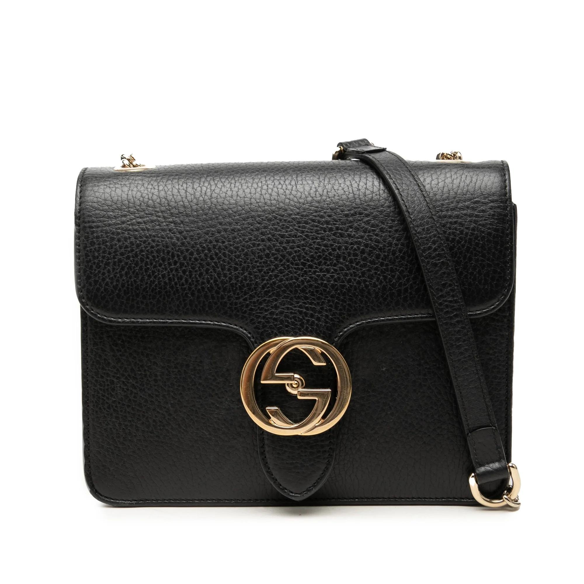 Gucci Interlocking leather crossbody bag