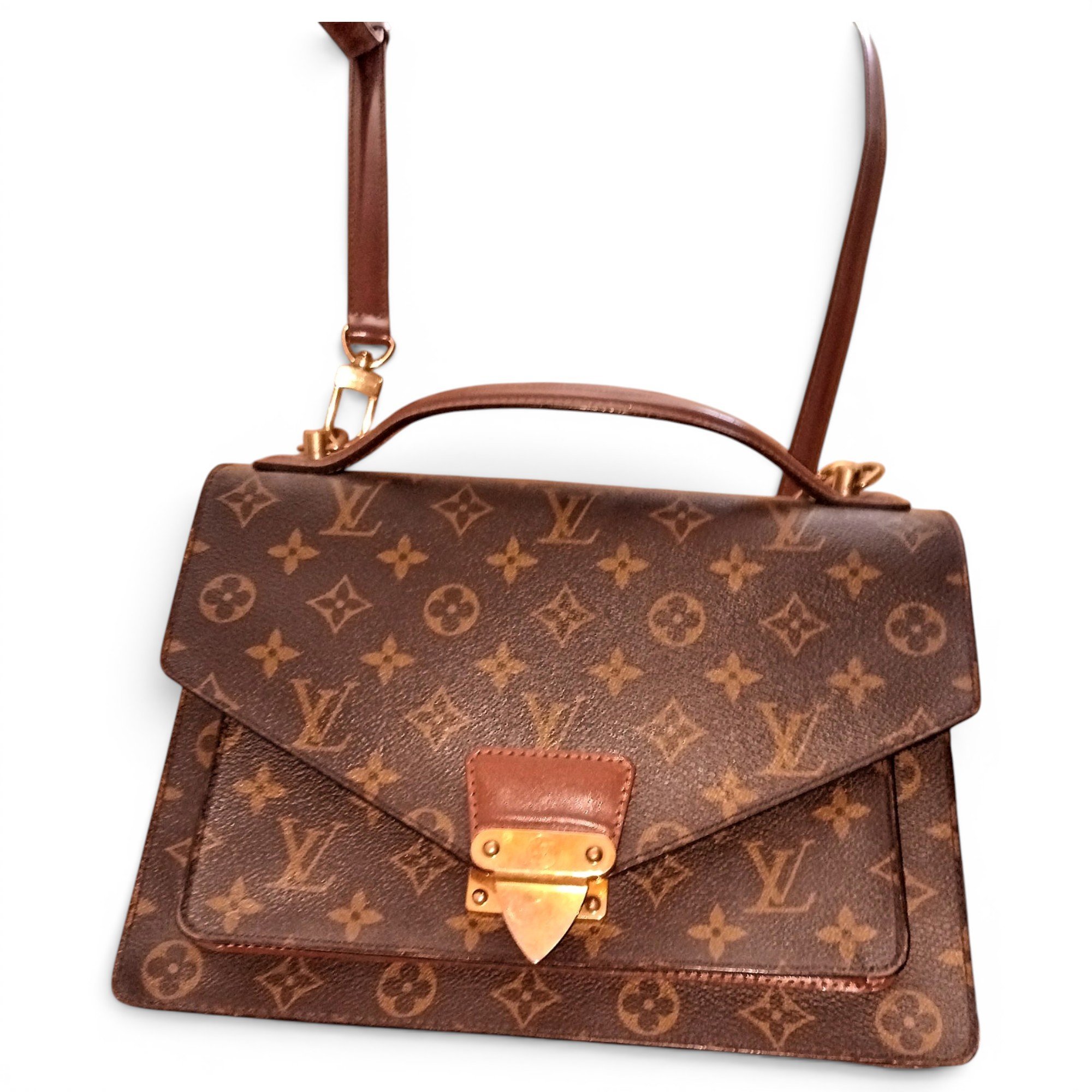 Metis leather handbag