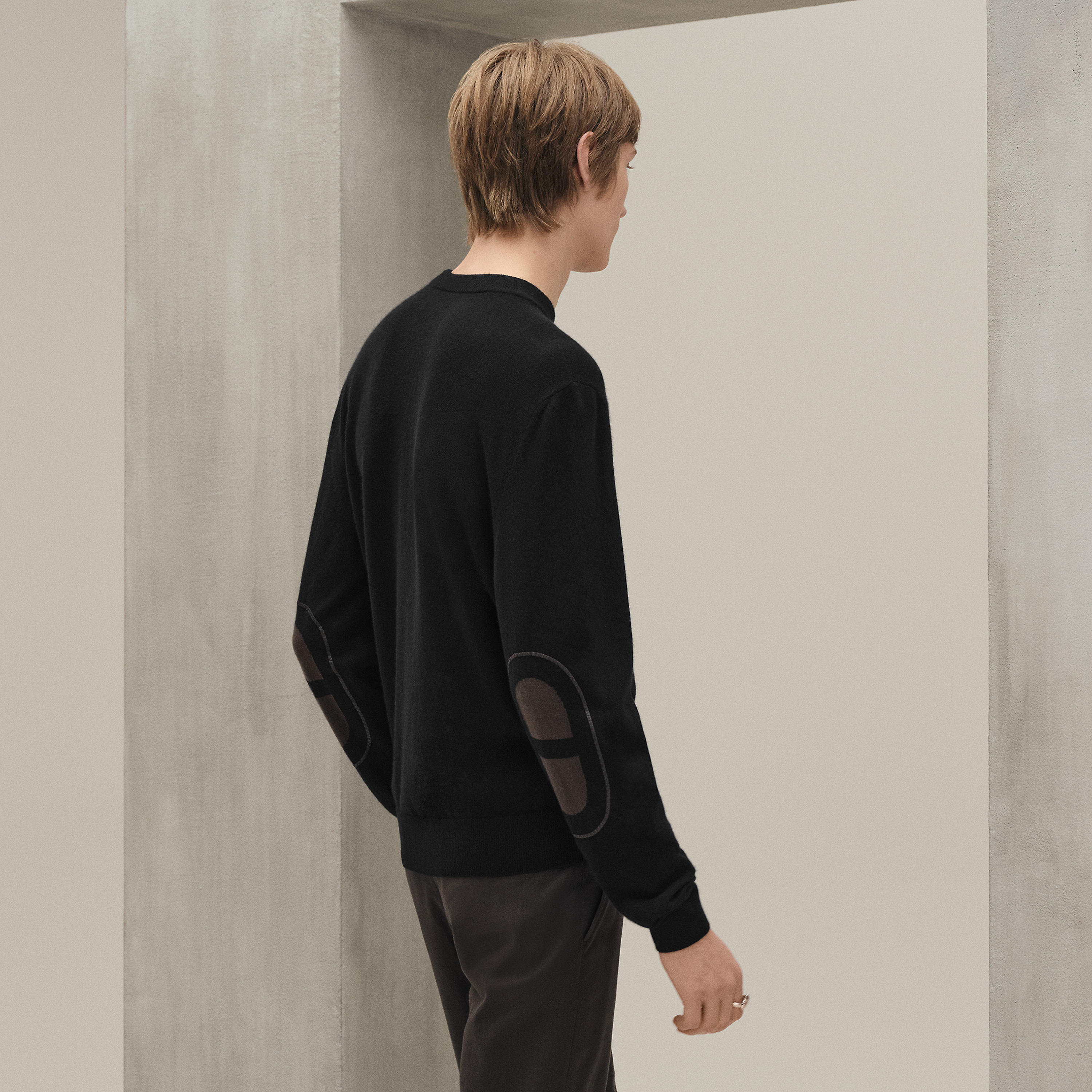Cashmere "Maillon Chaine d'Ancre" crewneck sweater