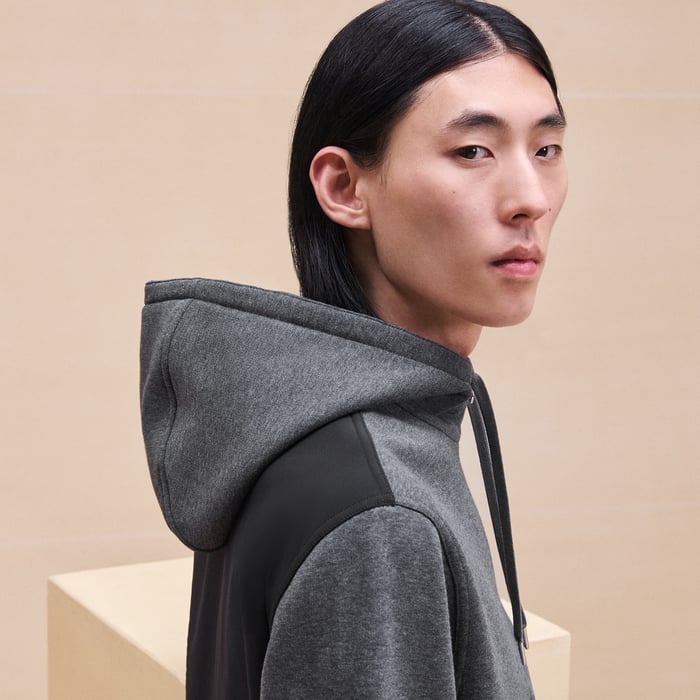 Anthracite Sport Capsule Hooded Sweater
