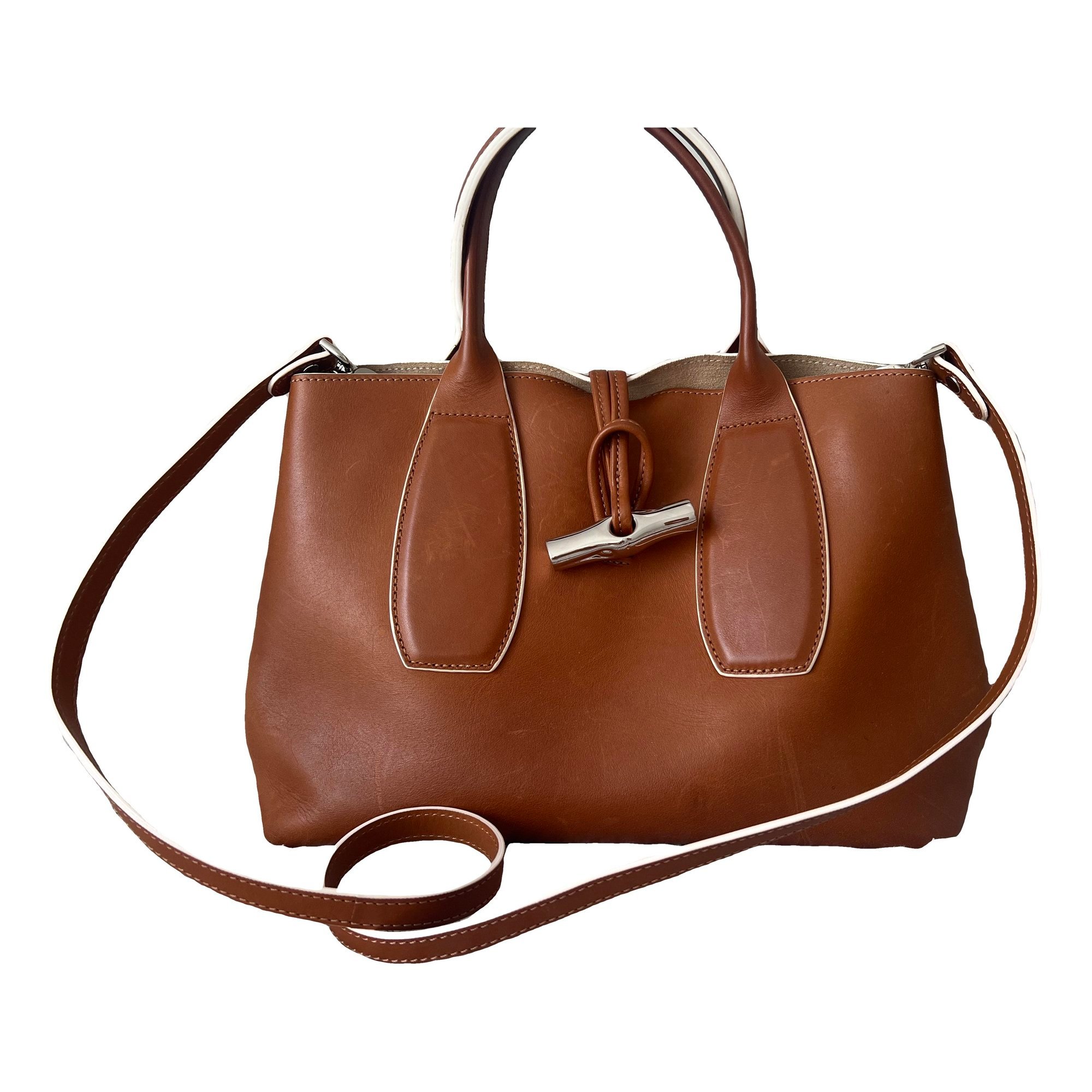 Roseau leather handbag