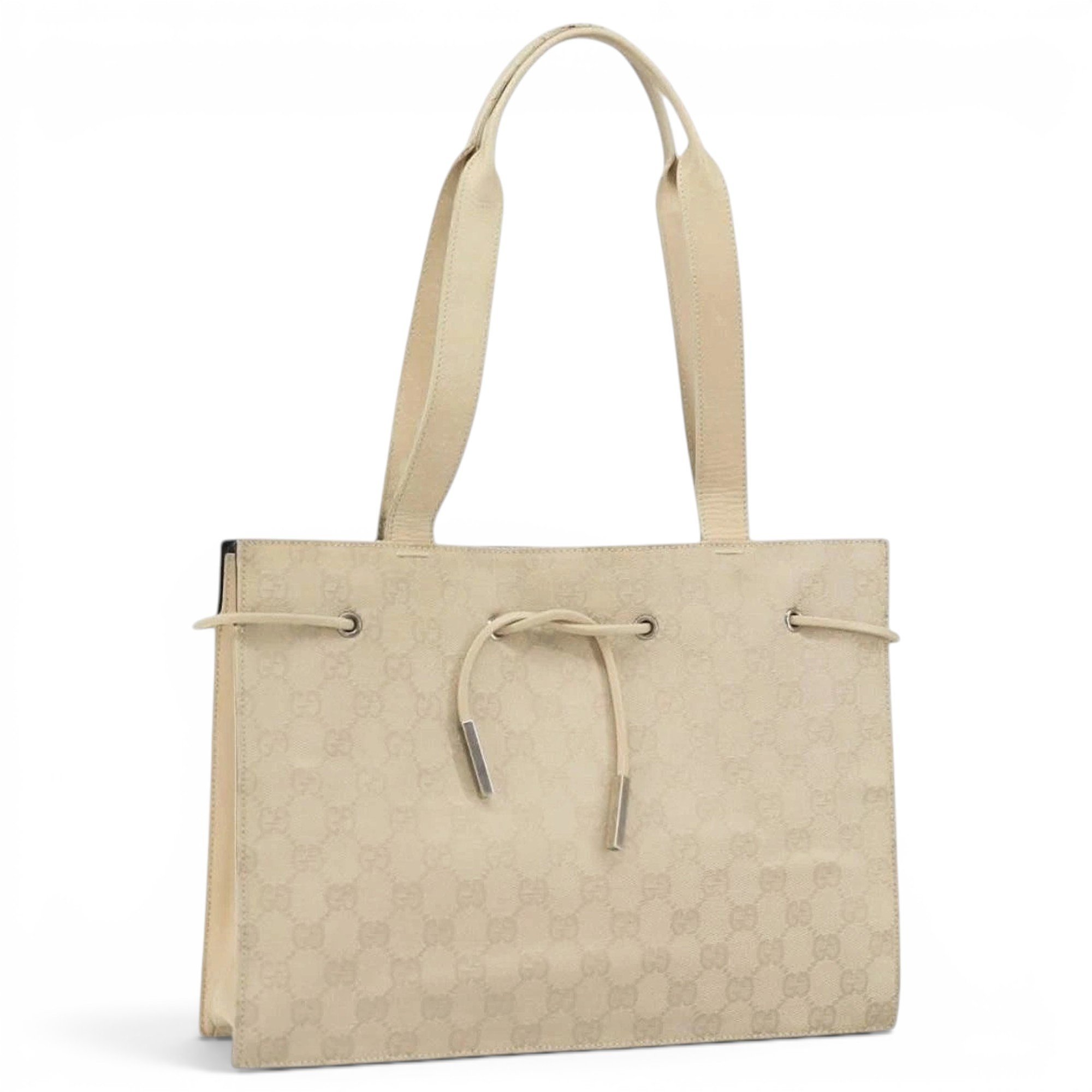 Leather tote