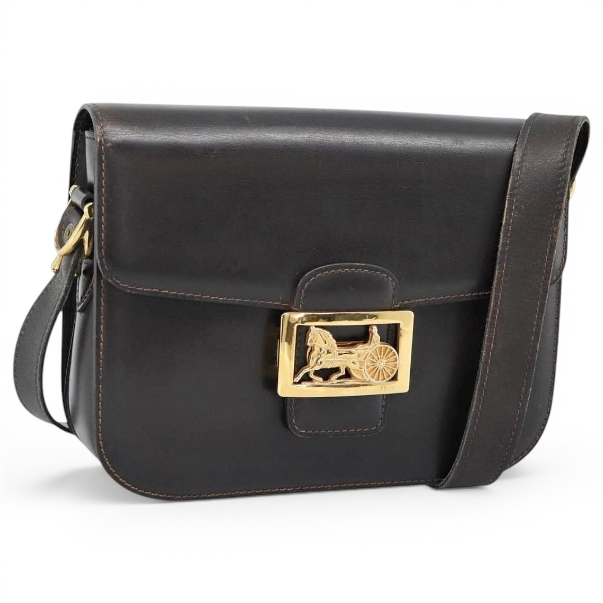 Leather handbag