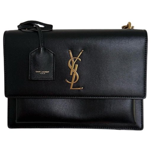 Sunset leather handbag