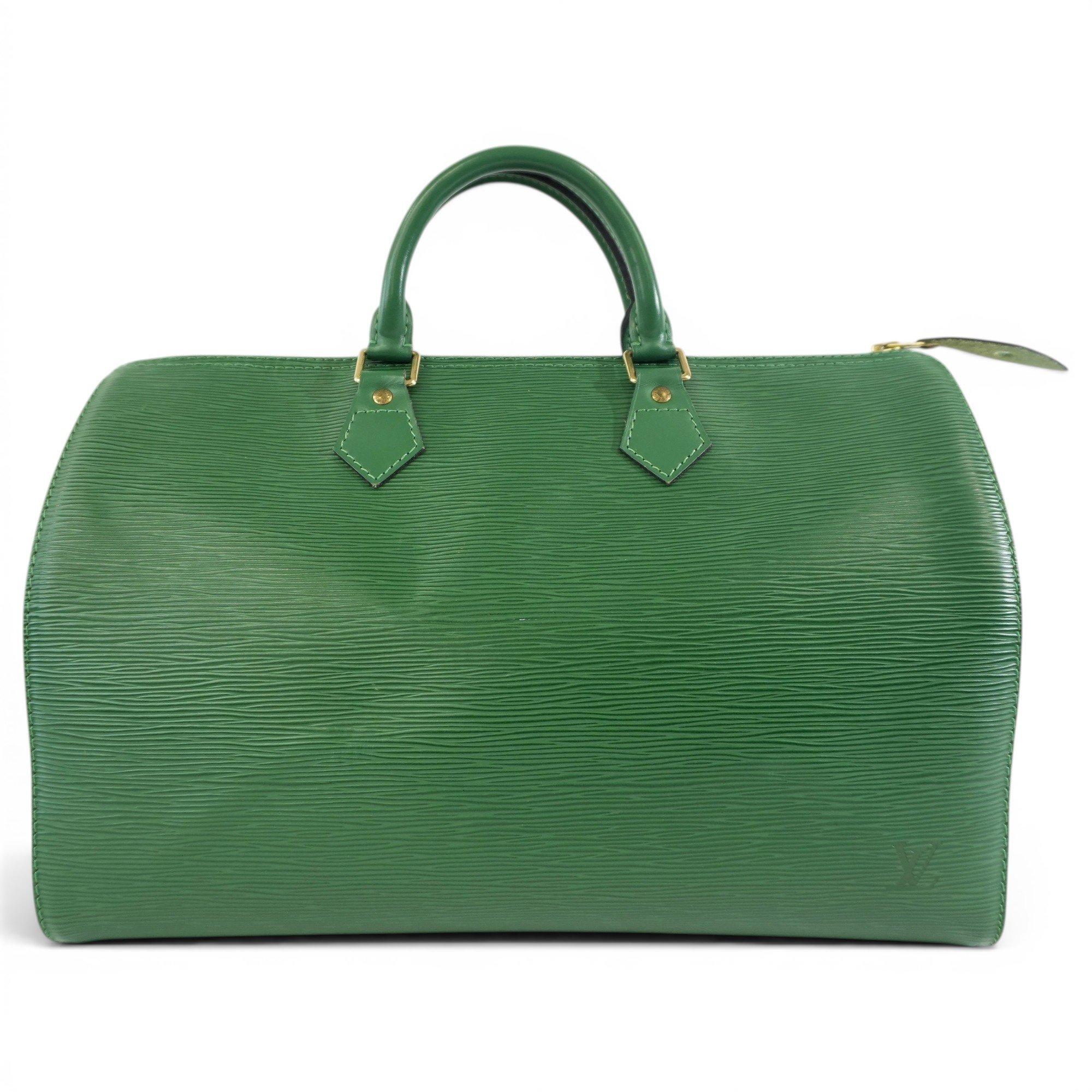 Speedy leather handbag