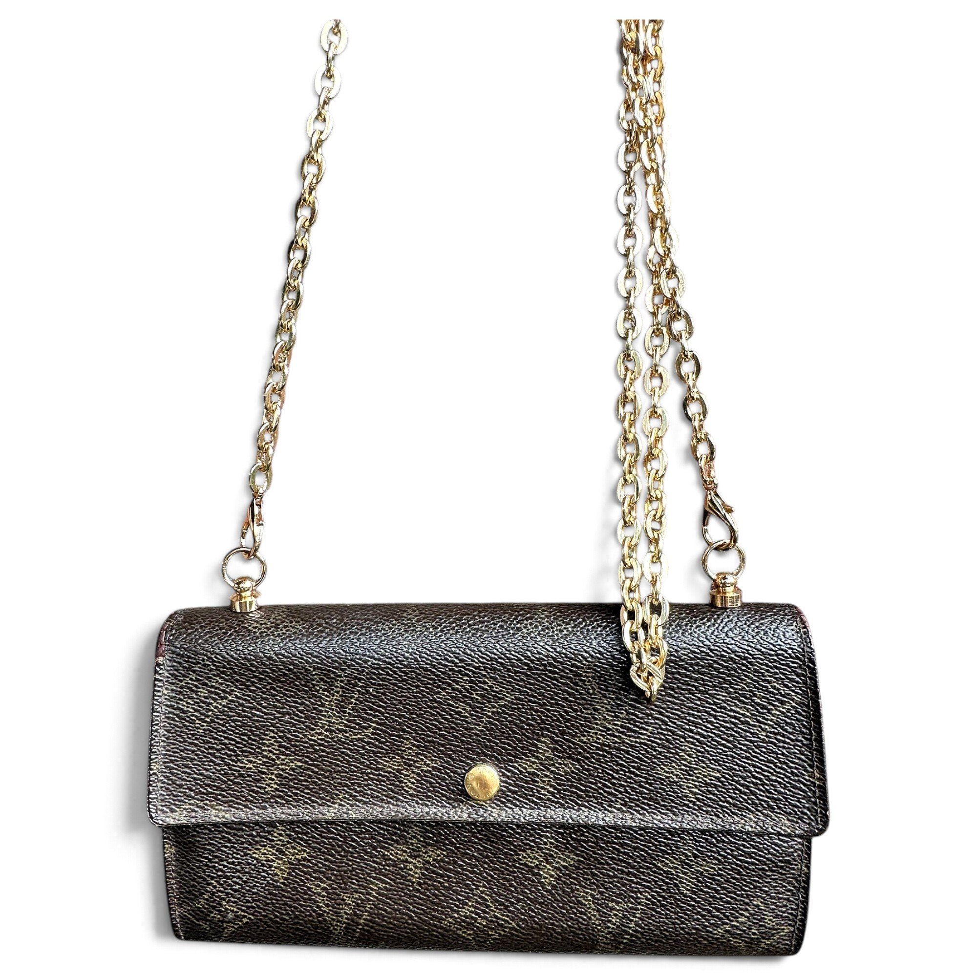 Leather crossbody bag