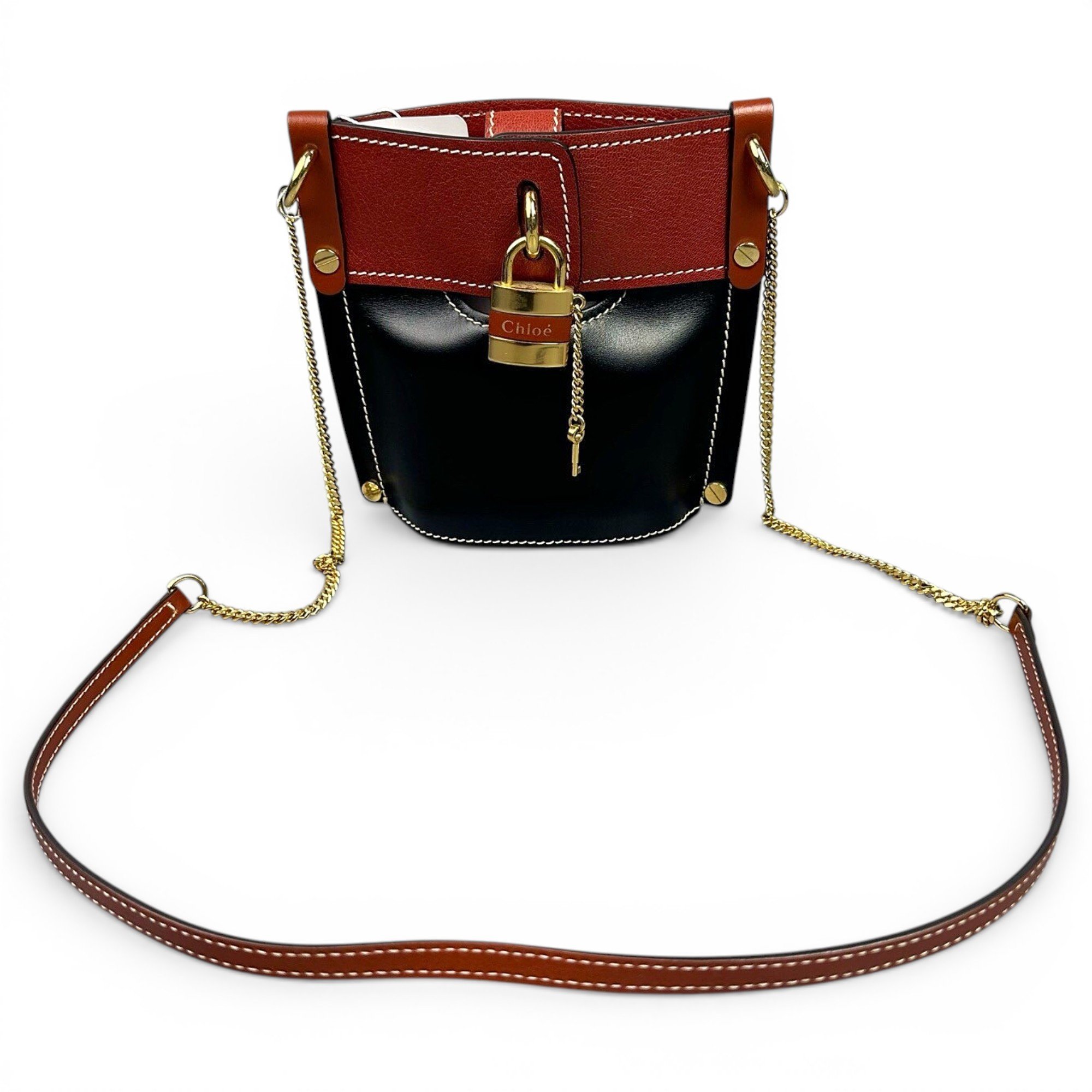 Leather handbag