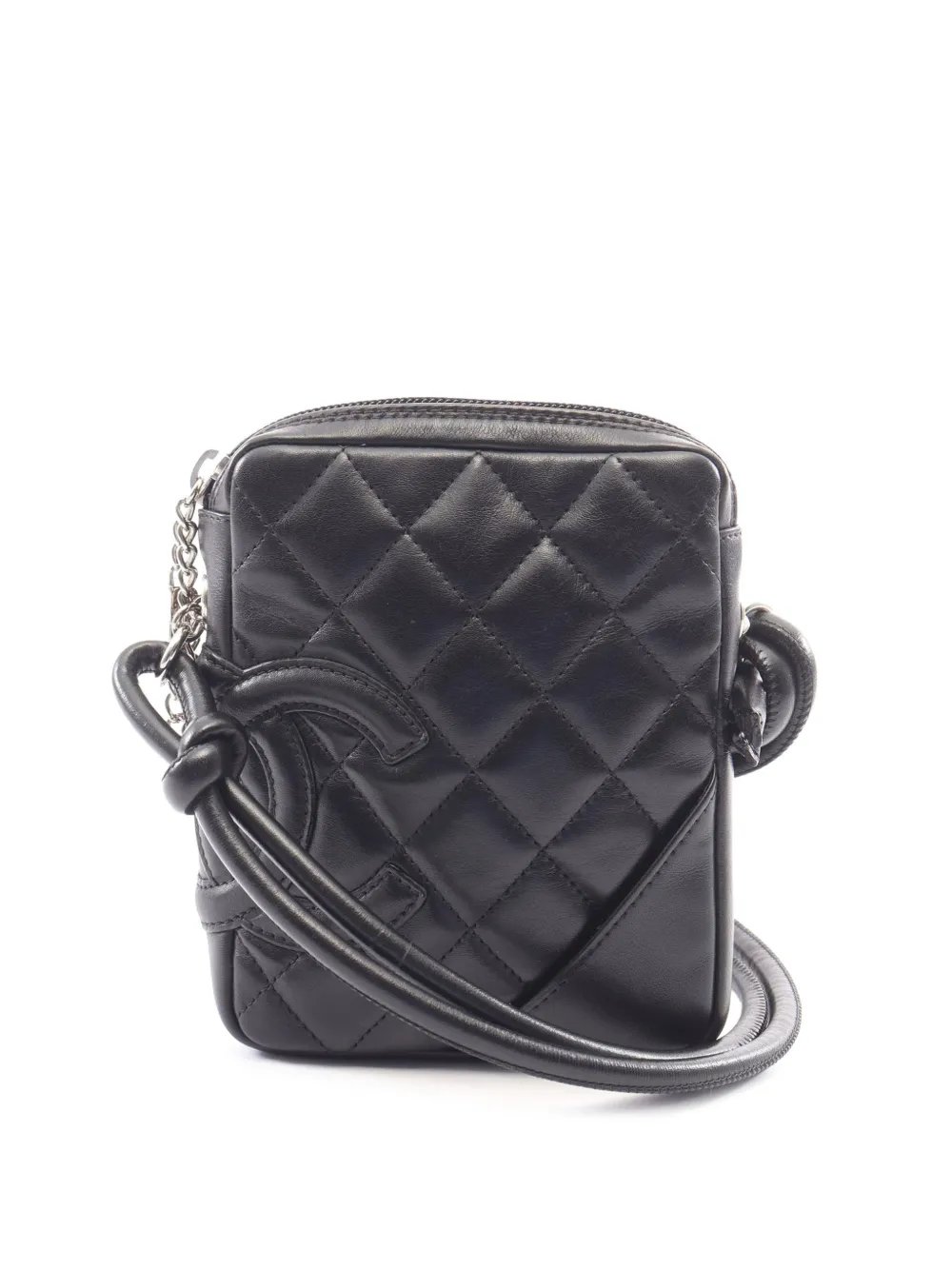 Chanel 2003-2004 Small Lambskin Cambon Ligne crossbody bag