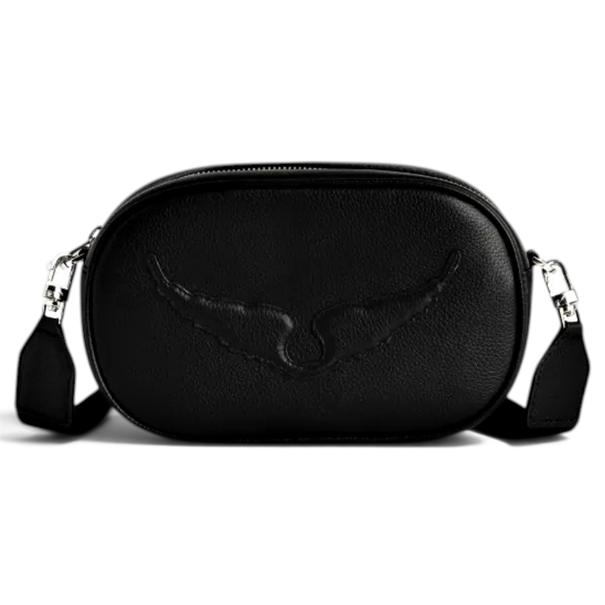 Leather crossbody bag