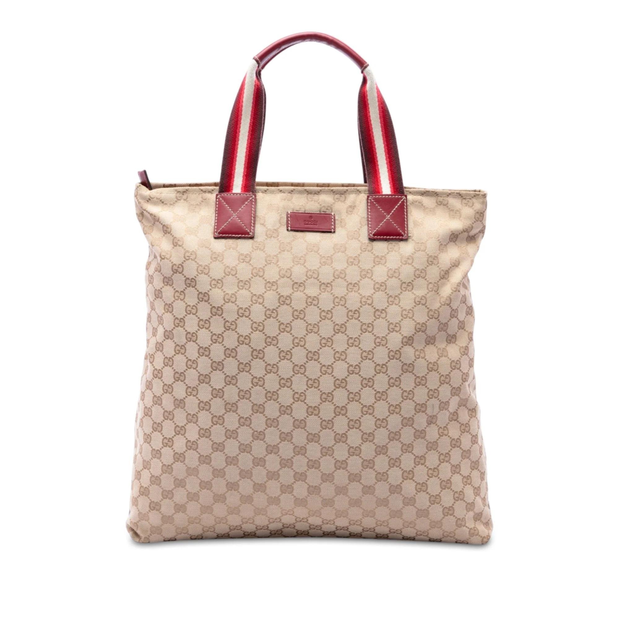 Gucci B leather tote
