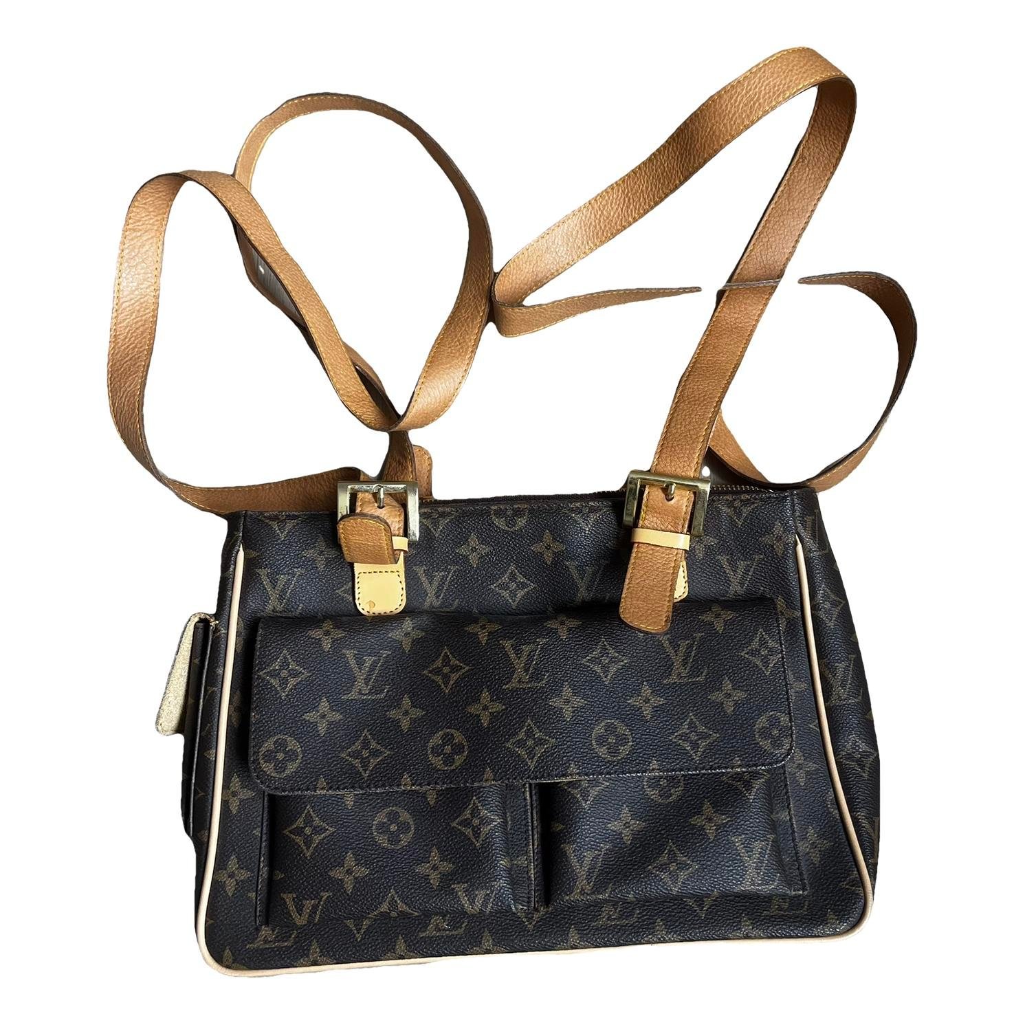 Multipli Cité leather handbag