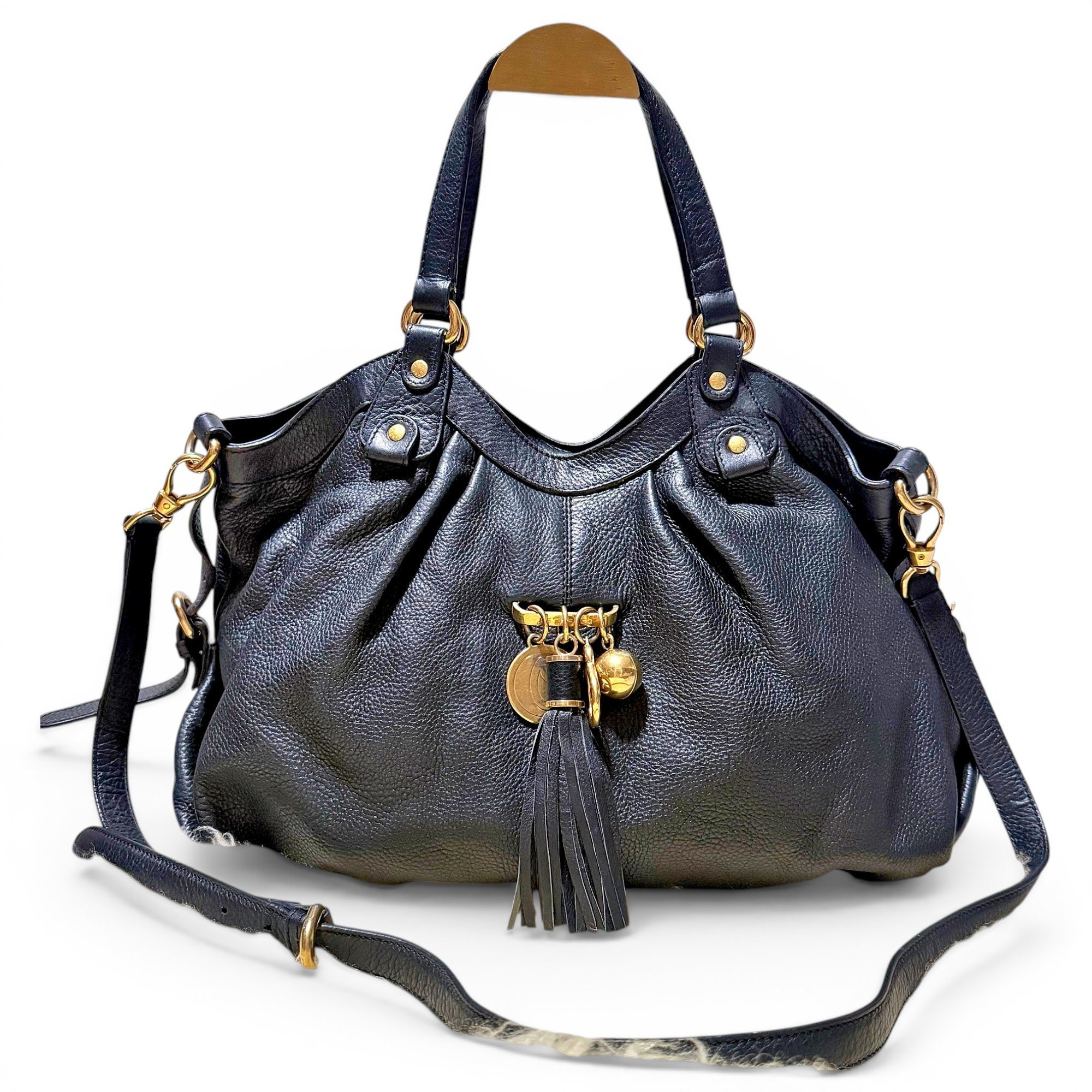 Leather handbag