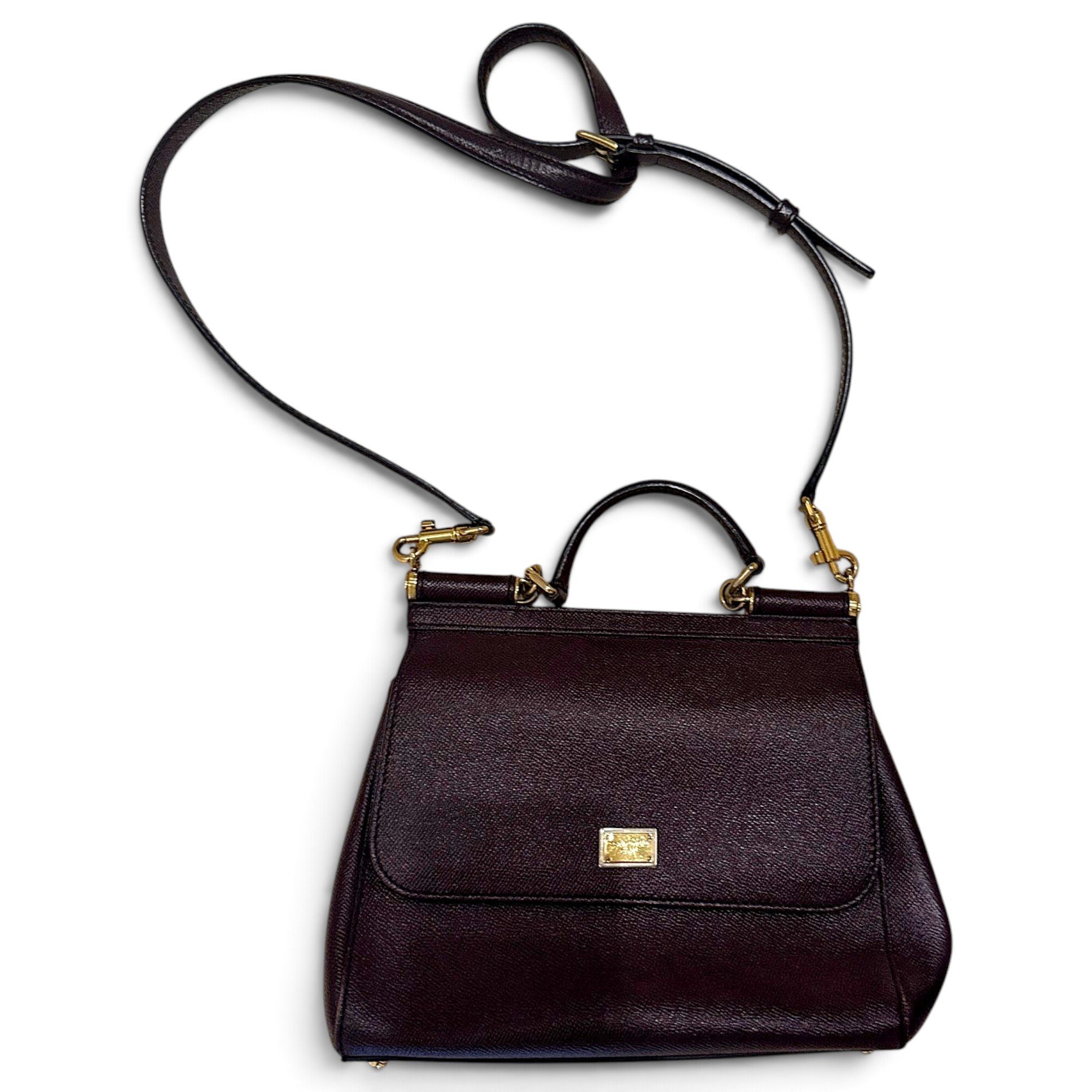 Sicily leather crossbody bag
