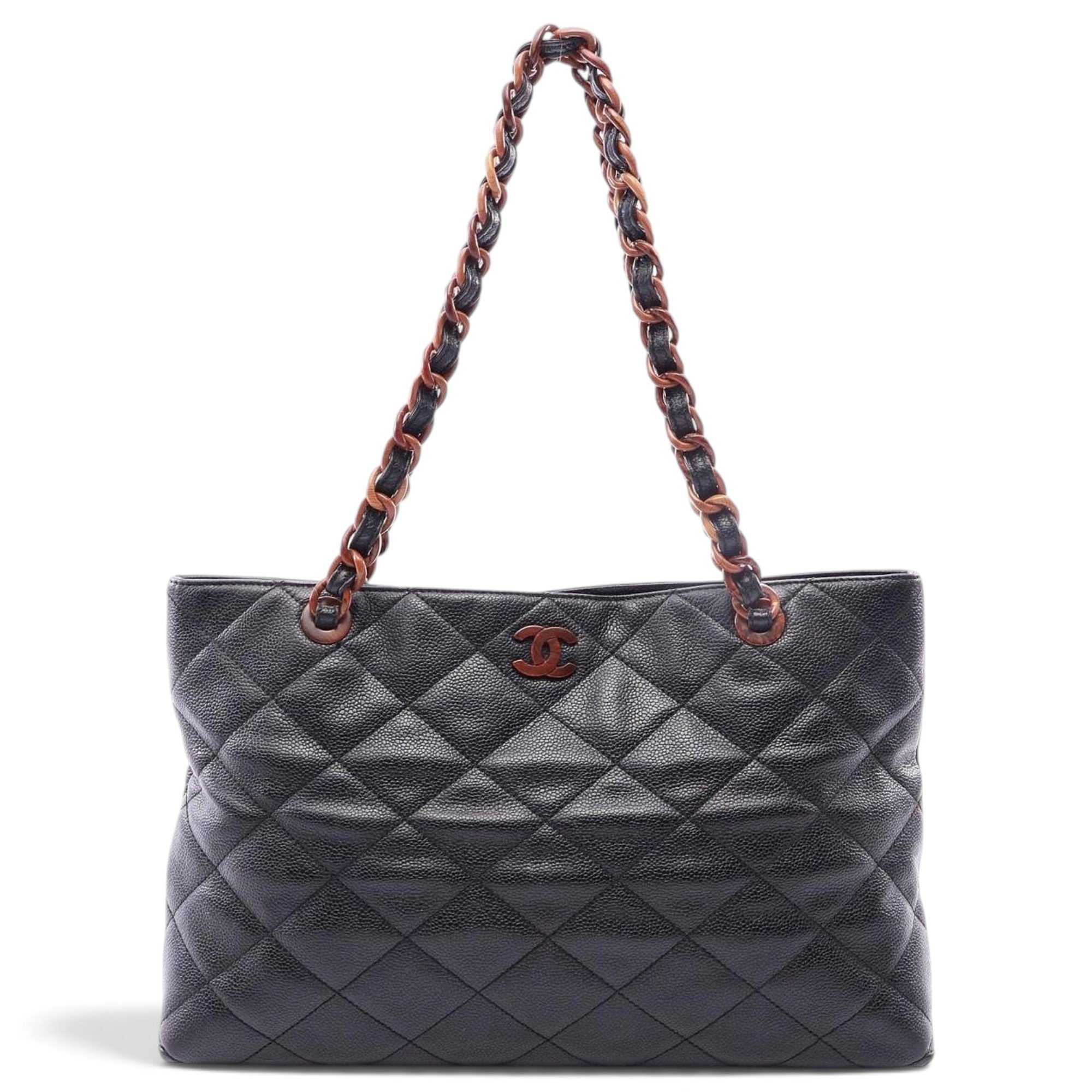 Leather tote
