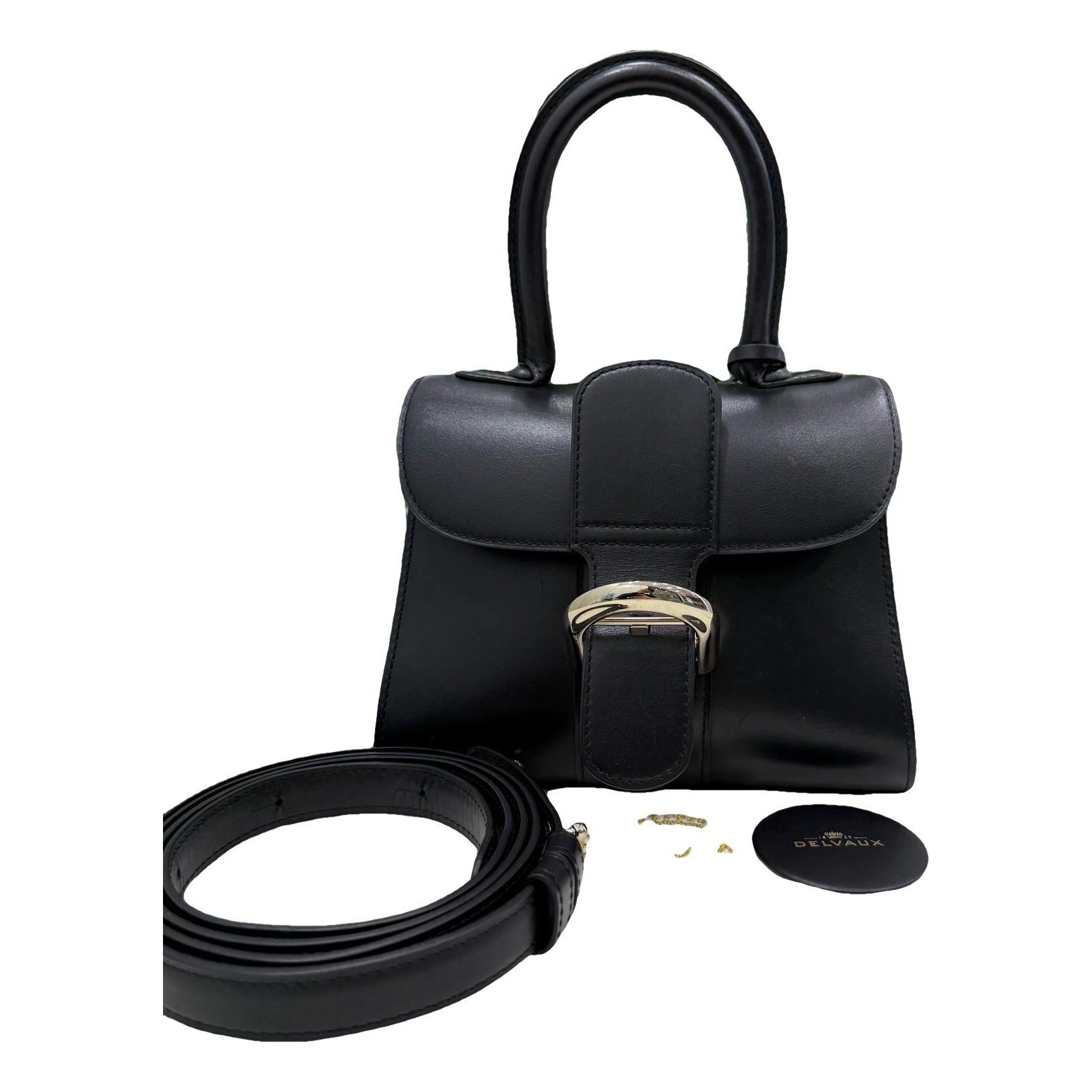 Brillant leather handbag