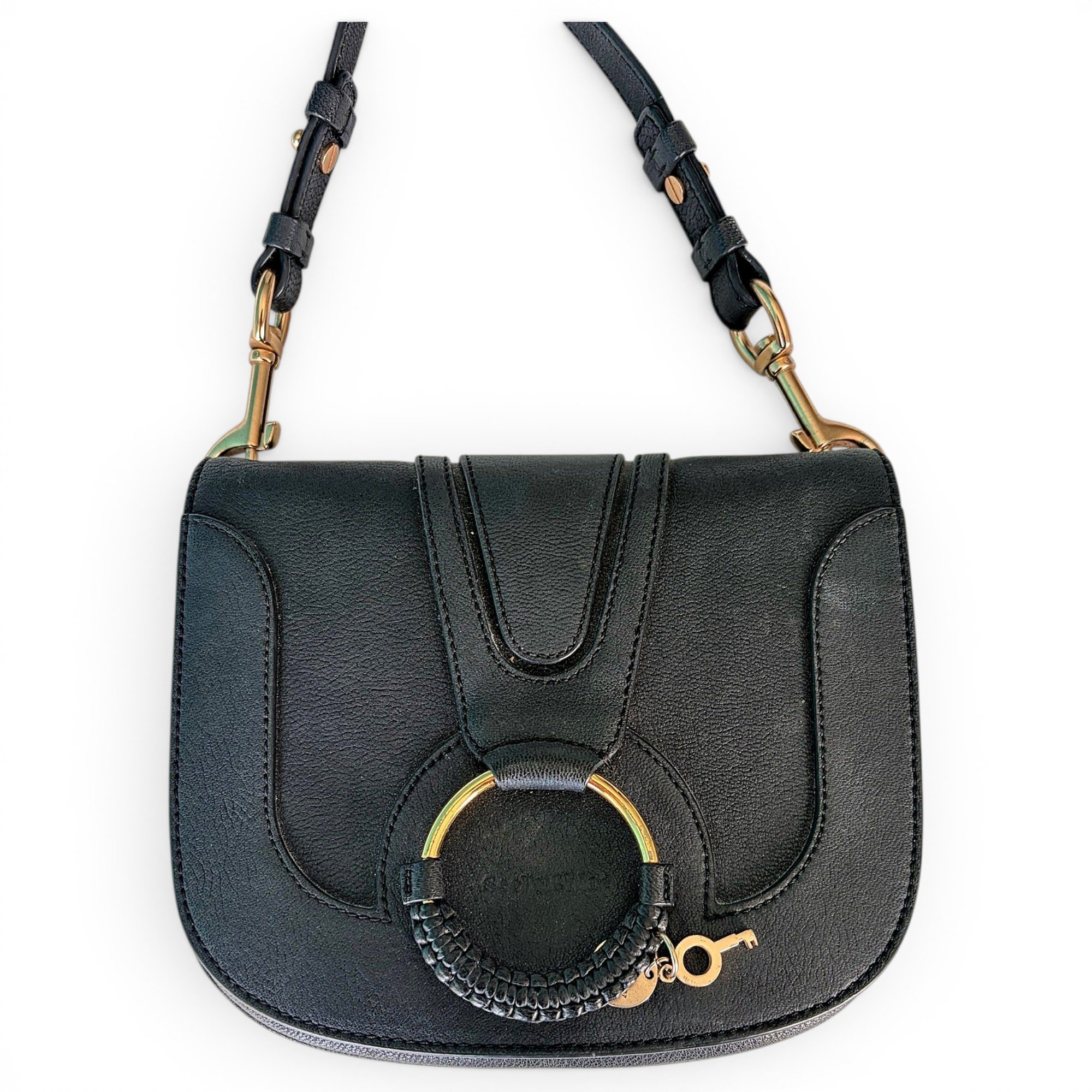 Leather crossbody bag
