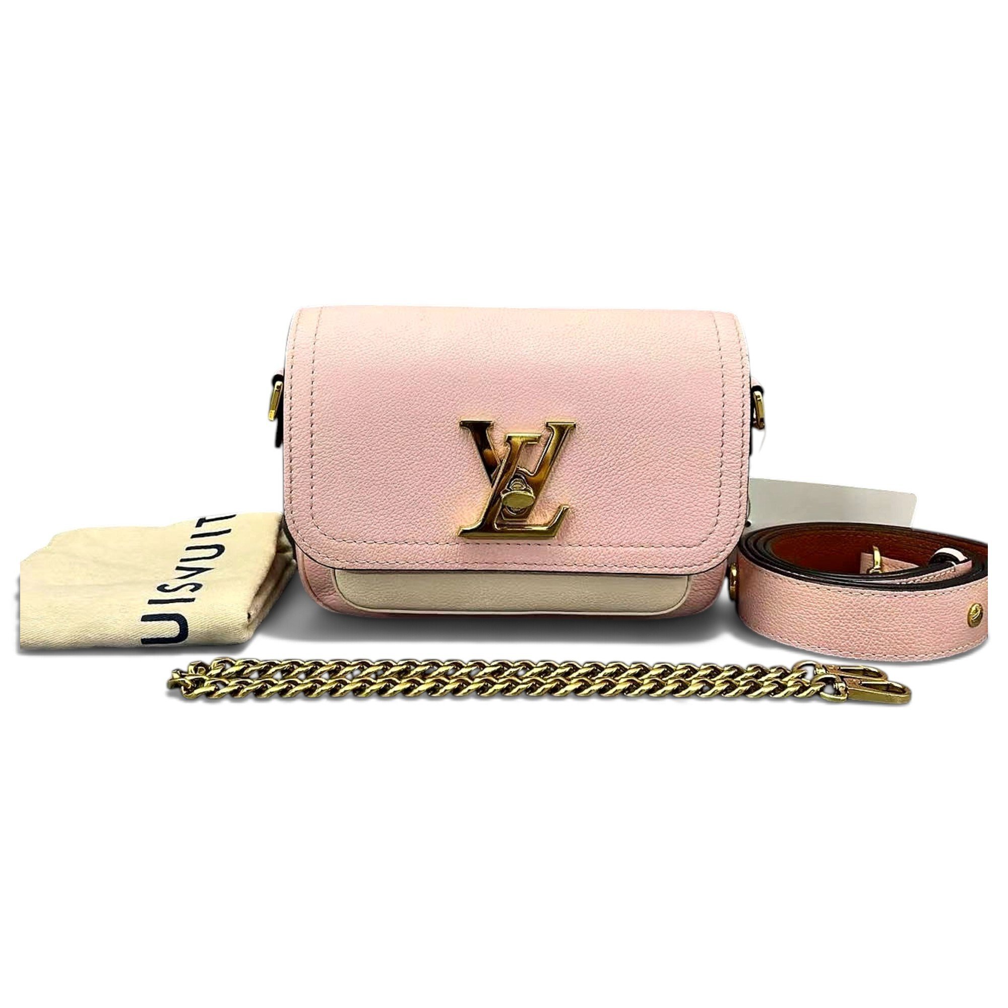 Lockme Tender leather crossbody bag