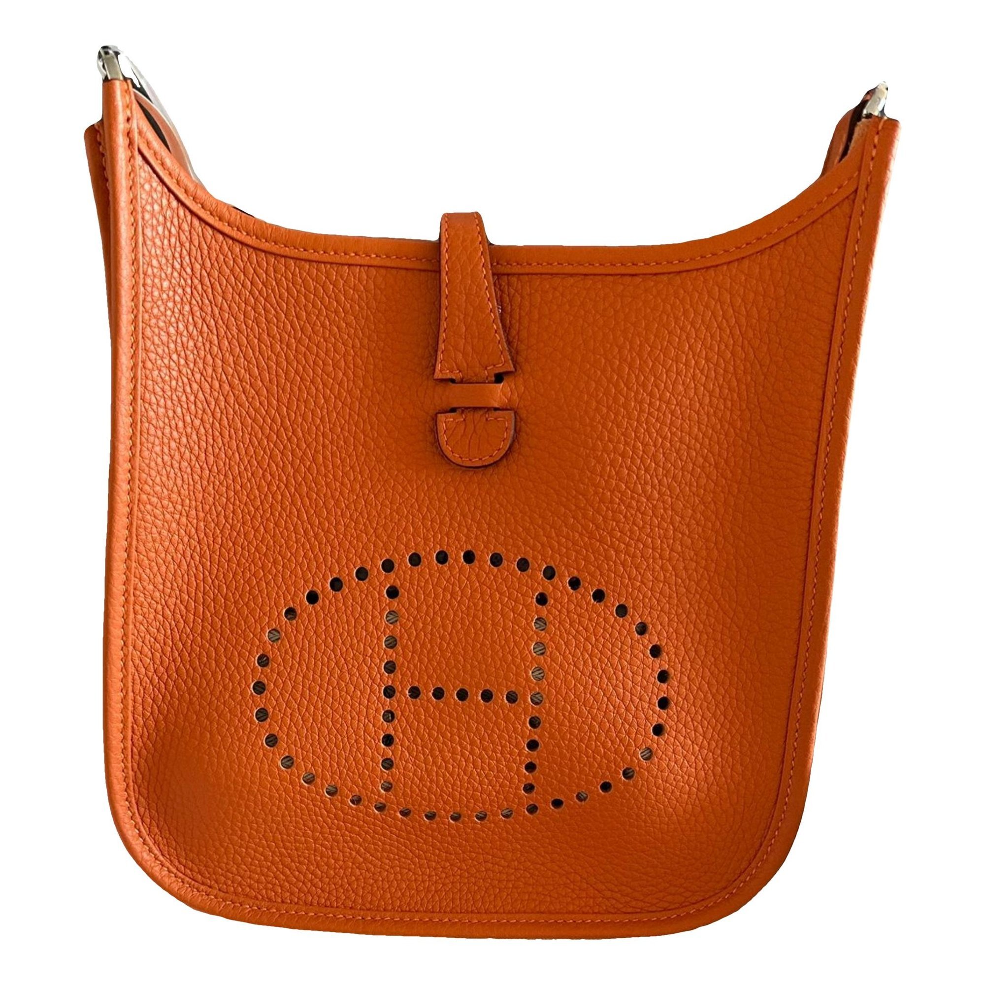 Hermes Evelyne leather crossbody bag