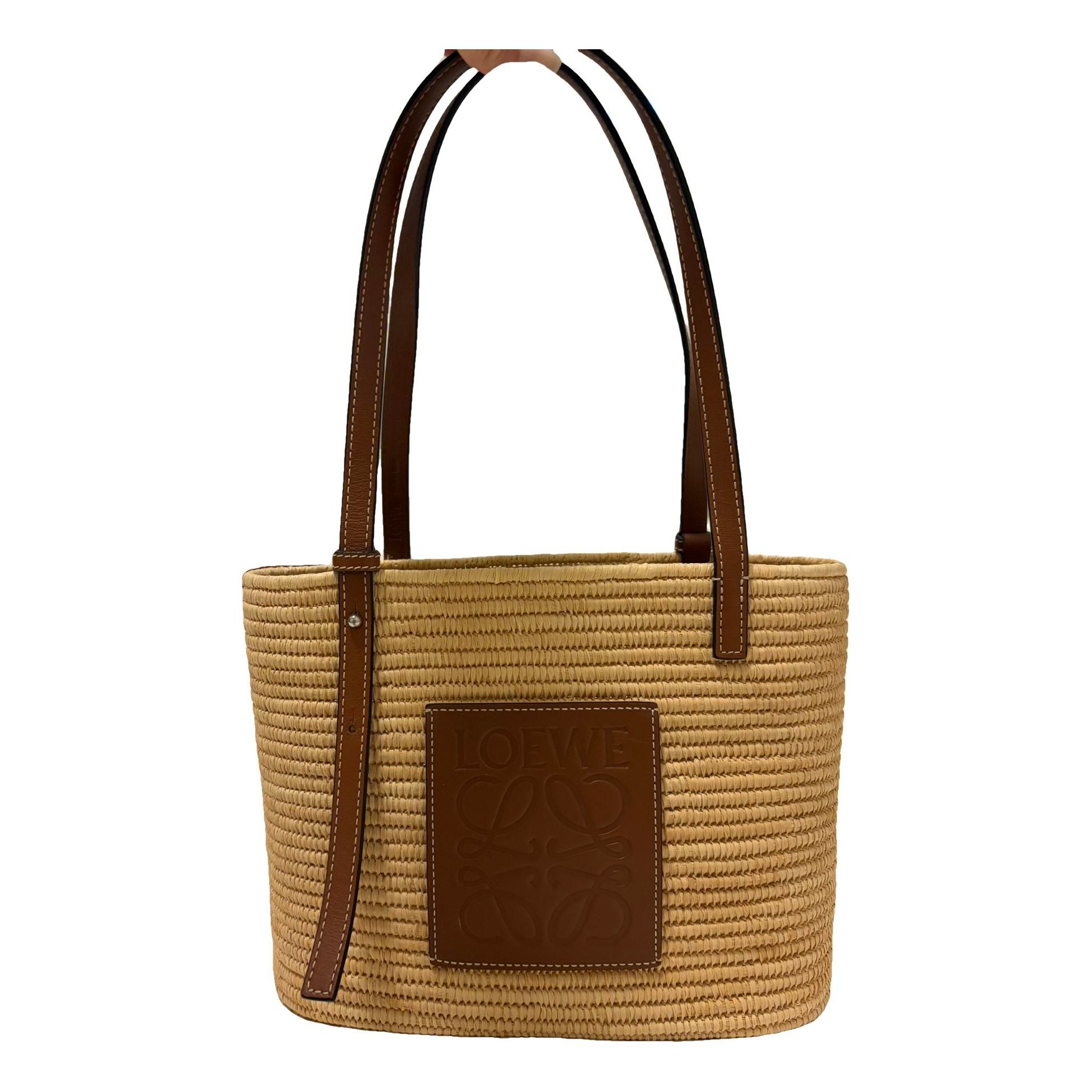 Basket Bag leather tote