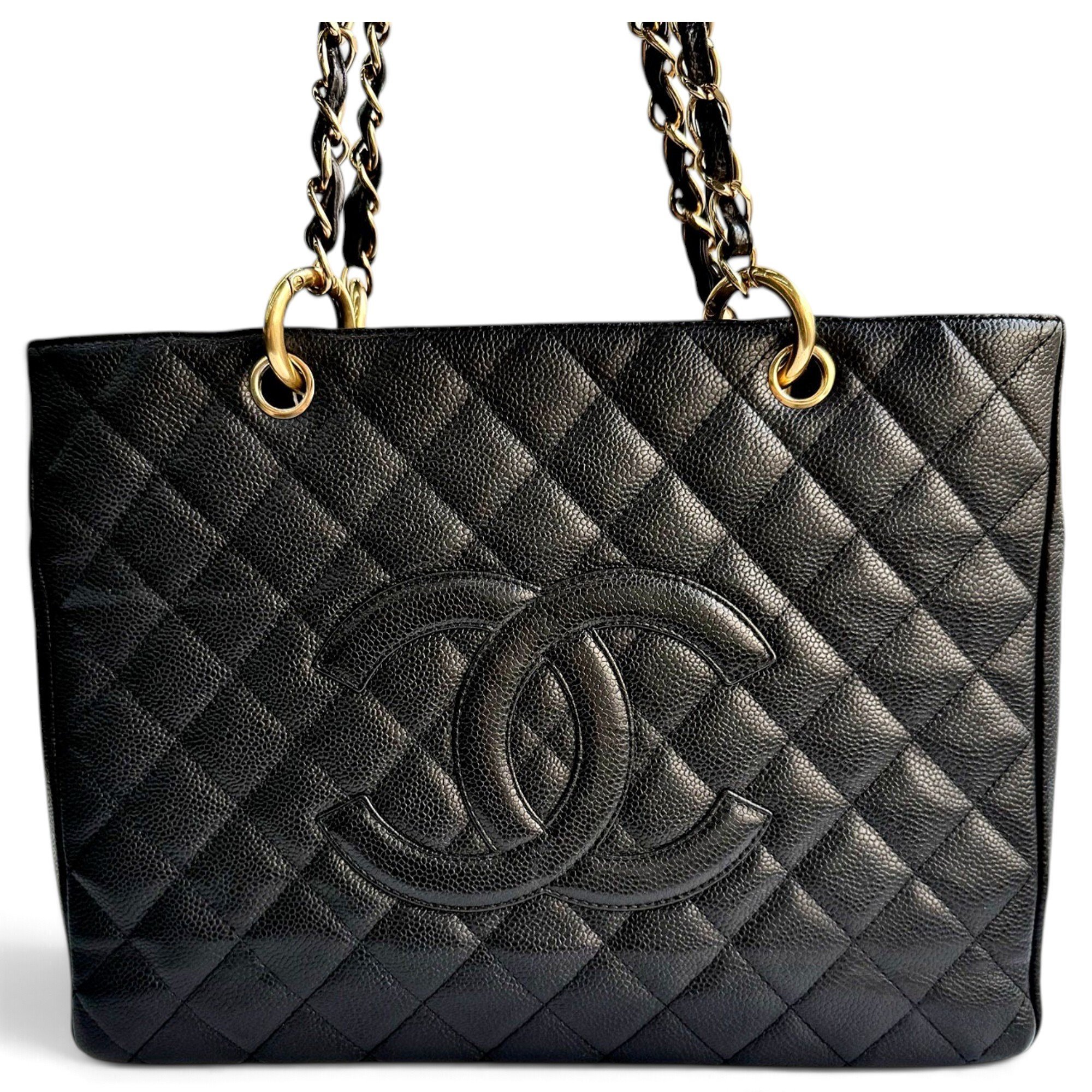 Grand shopping leather handbag