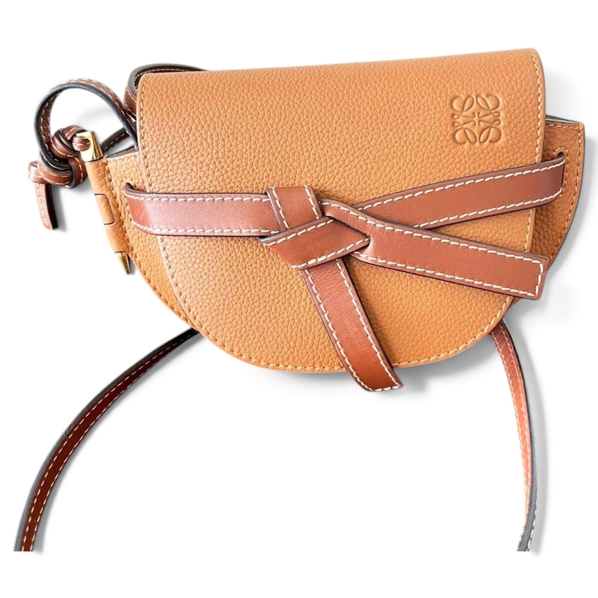 Gate leather handbag