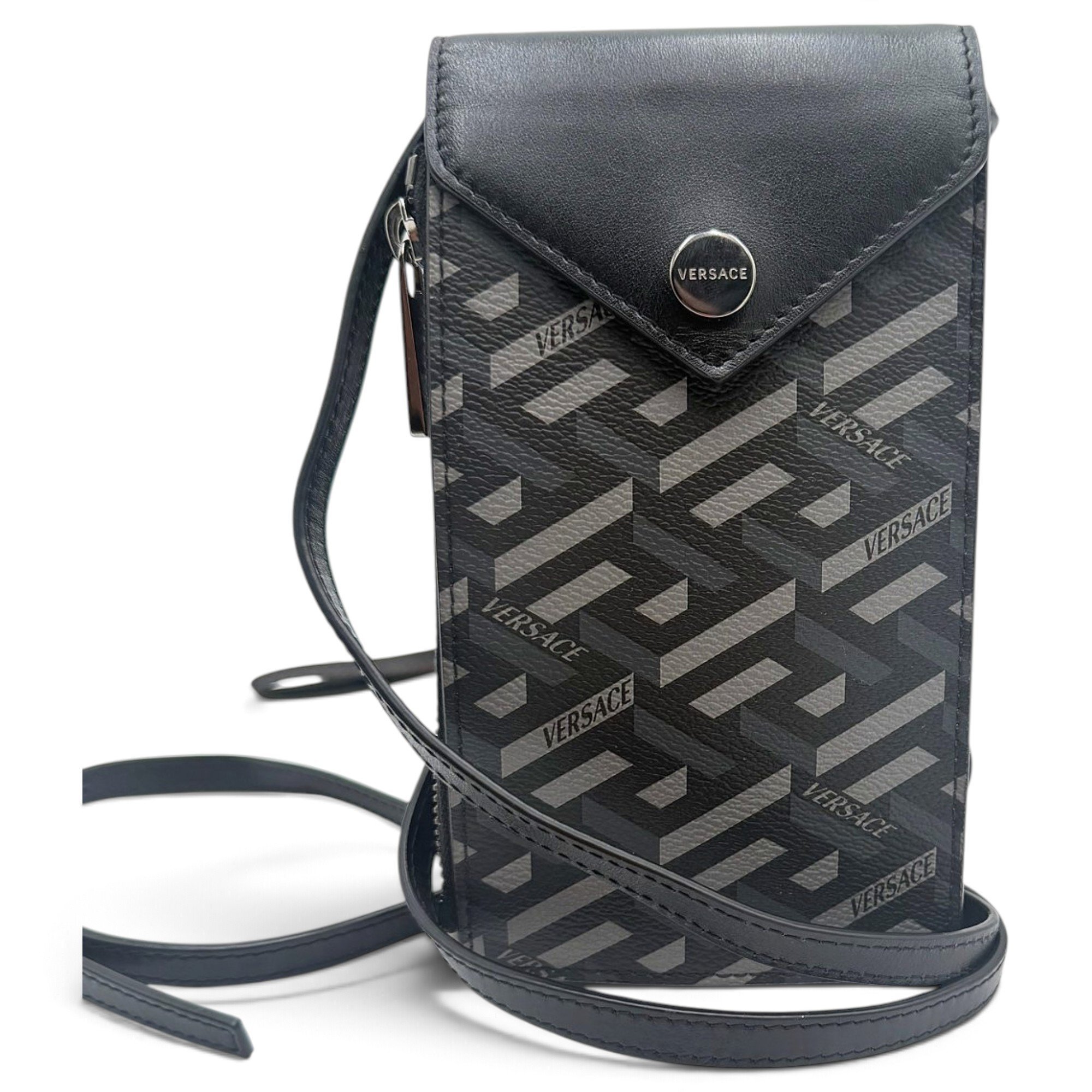 Versace Leather crossbody bag