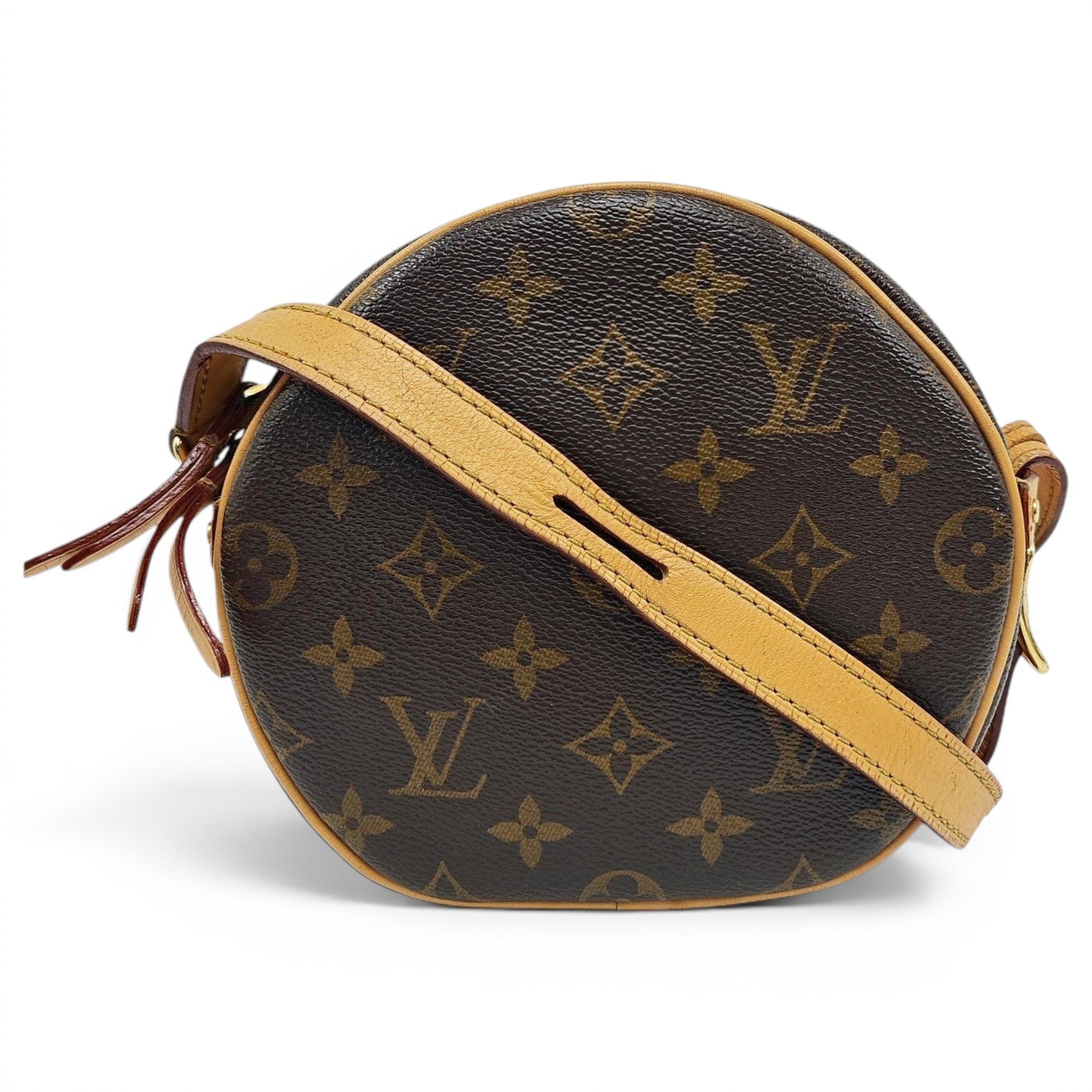 Micro boite chapeau leather handbag