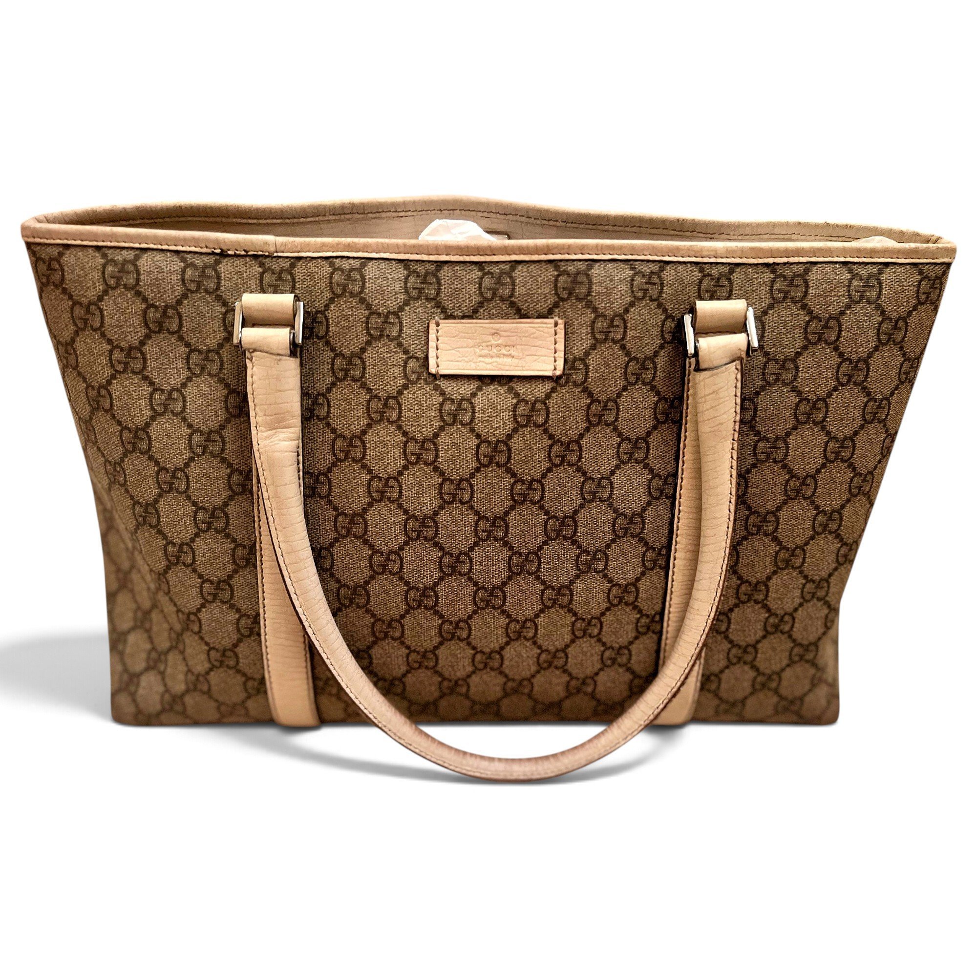 Britt leather tote