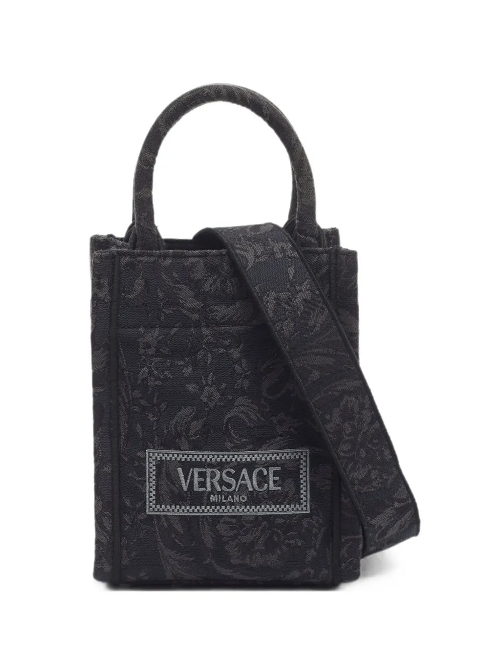 mini Athena Barocco jacquard tote bag