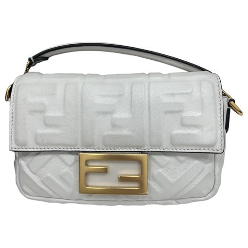 Baguette leather handbag