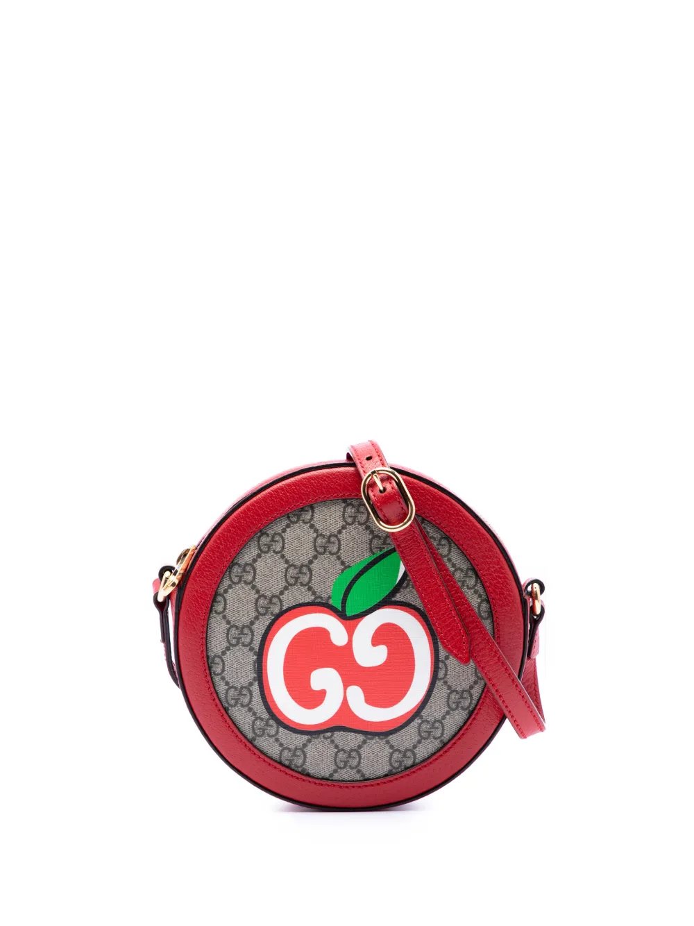2016-2026 GG Supreme Apple Round crossbody bag