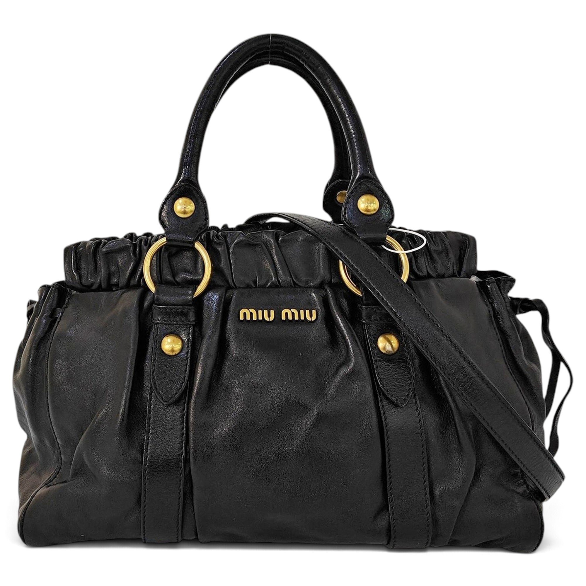 Leather handbag