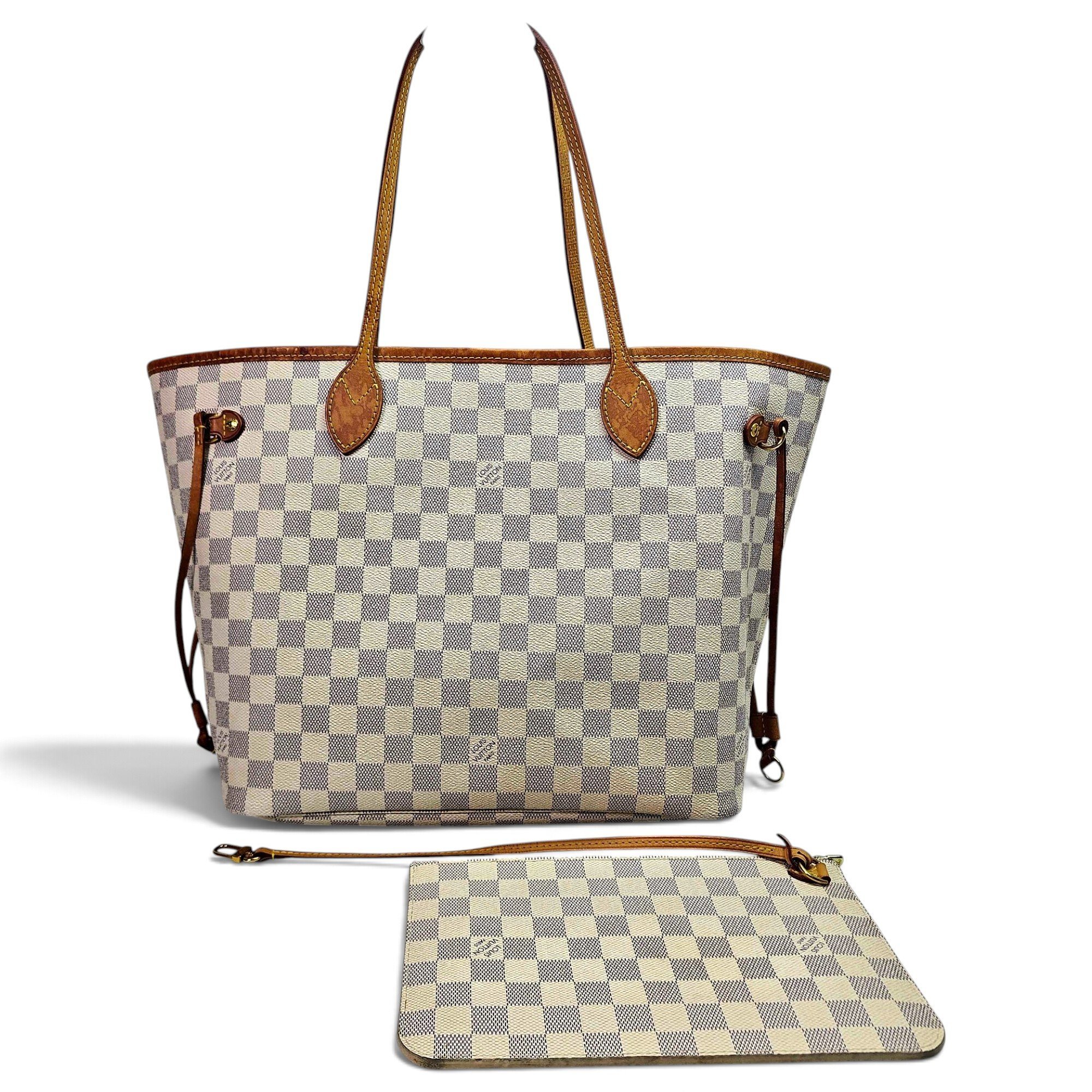 Neverfull leather tote