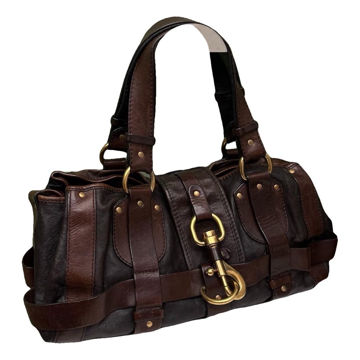 Leather handbag