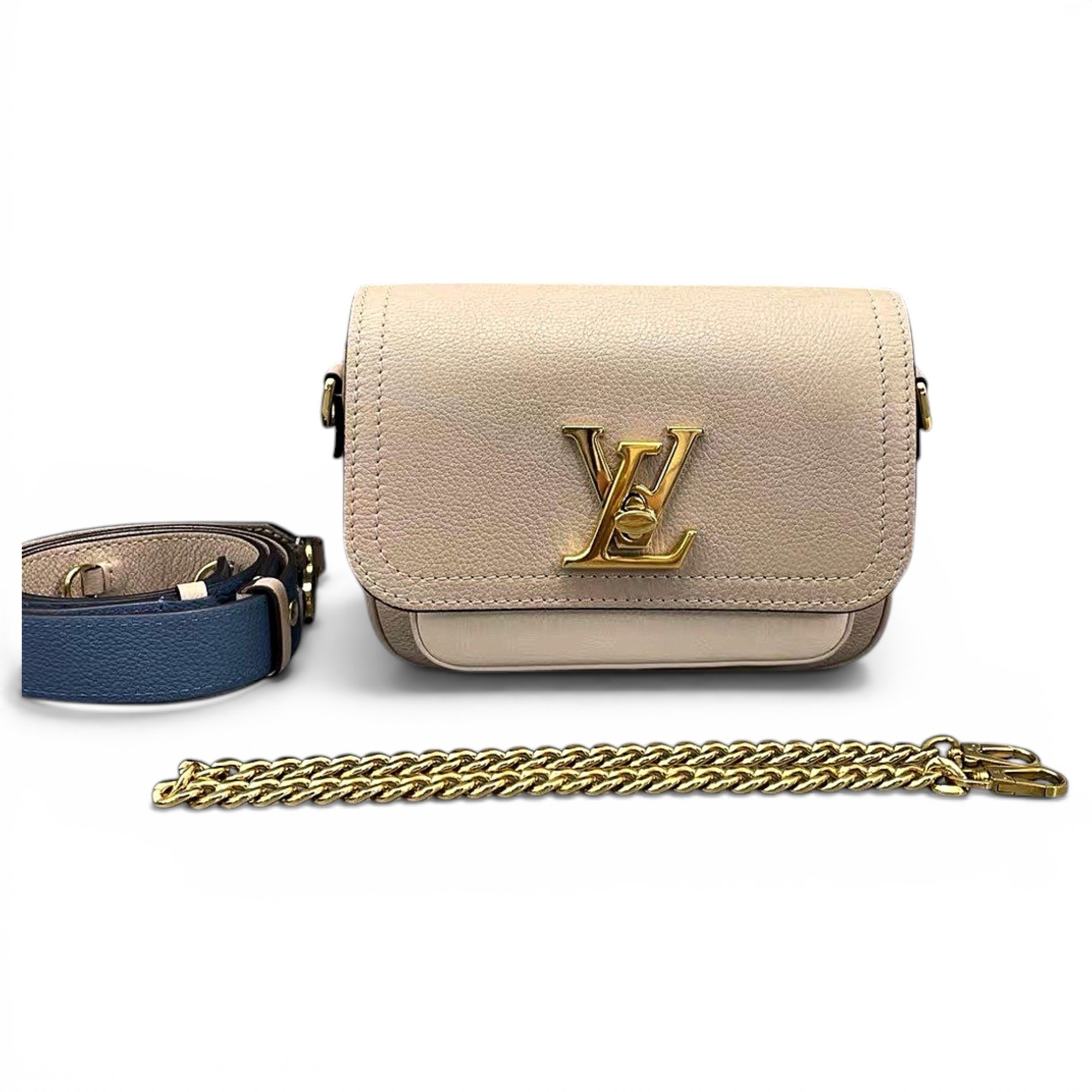 Louis Vuitton Lockme Tender leather handbag