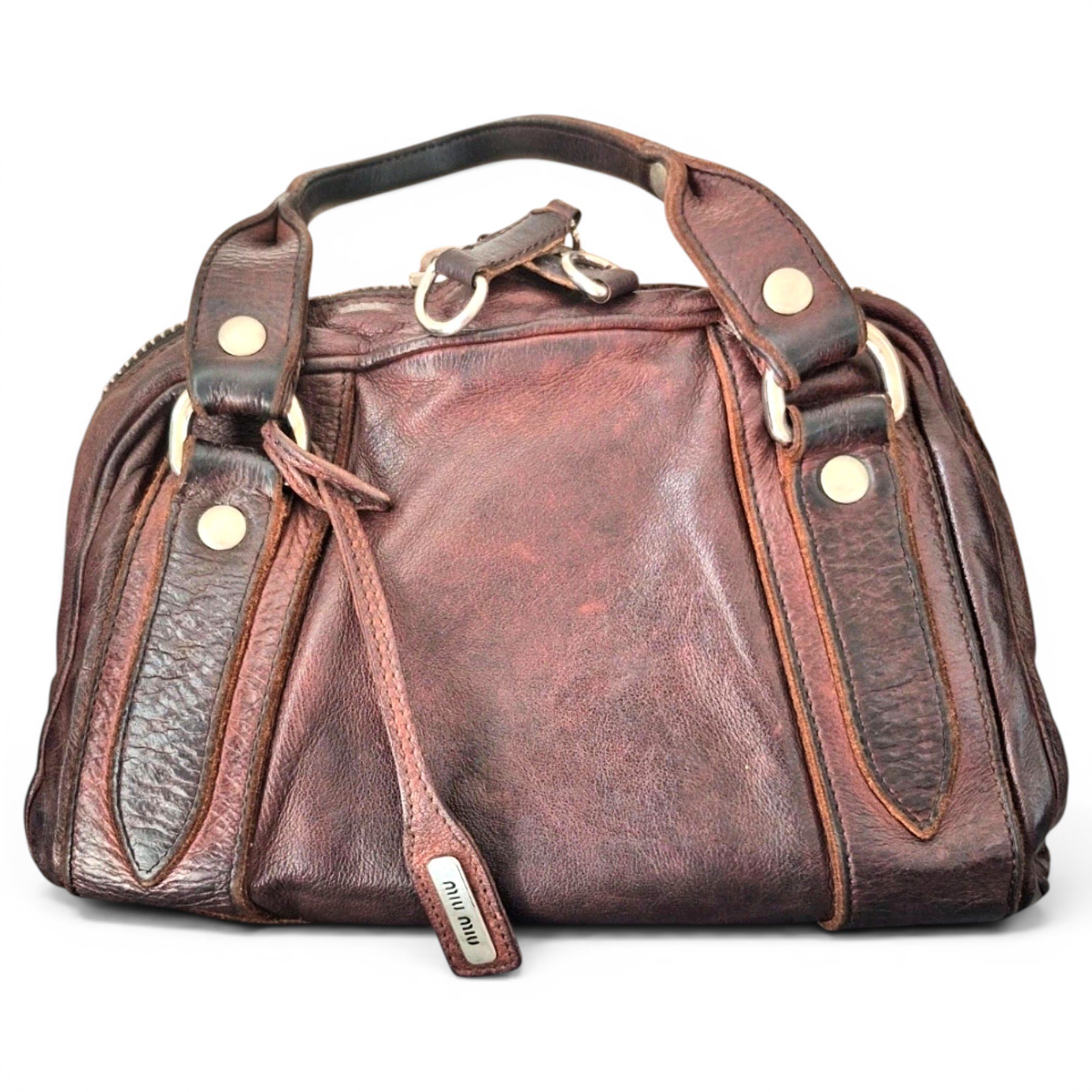 Vitello leather handbag