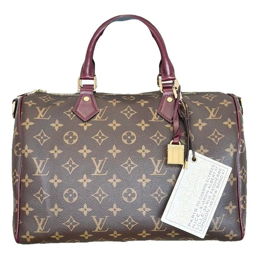 Speedy Bandoulière leather handbag