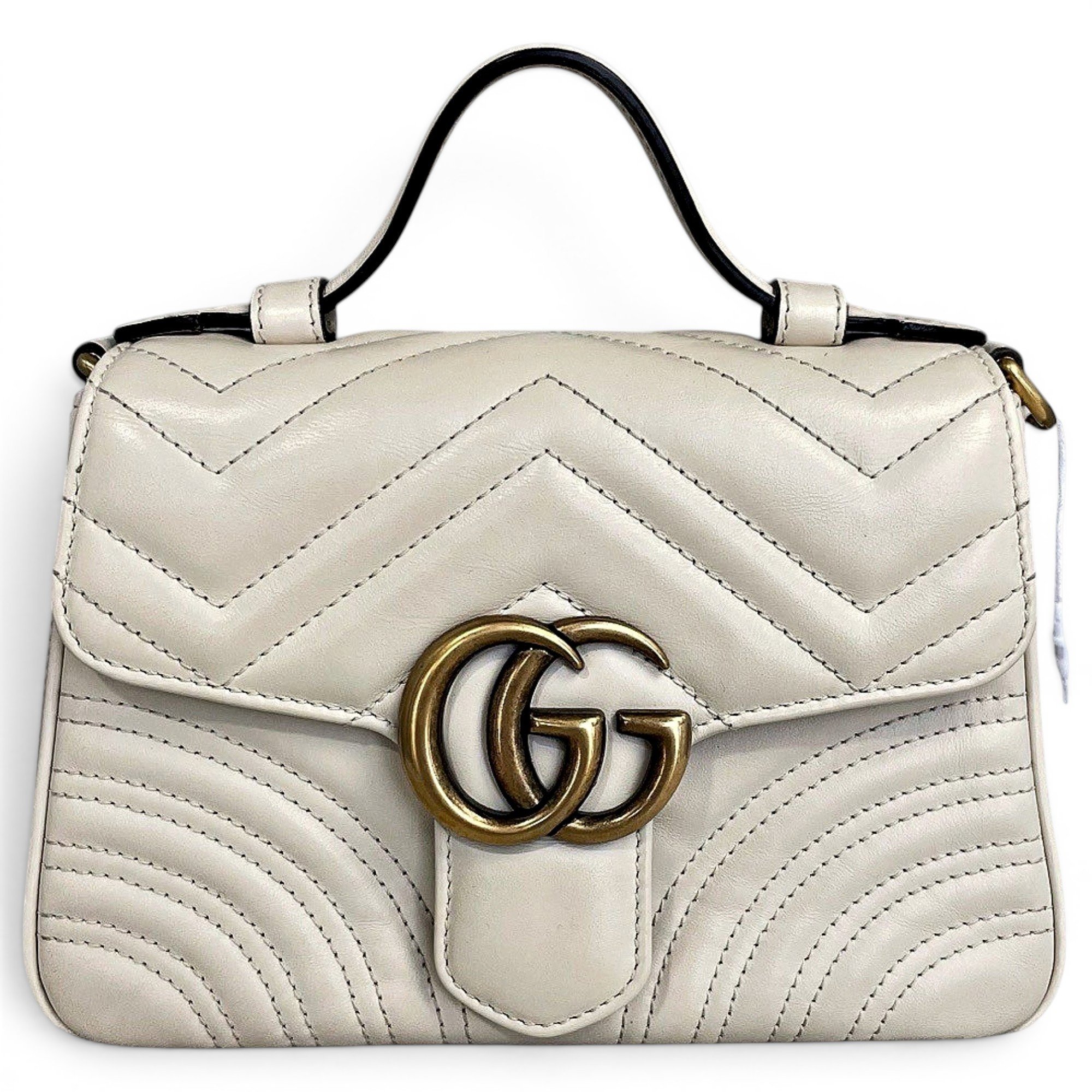 GG Marmont Flap leather handbag