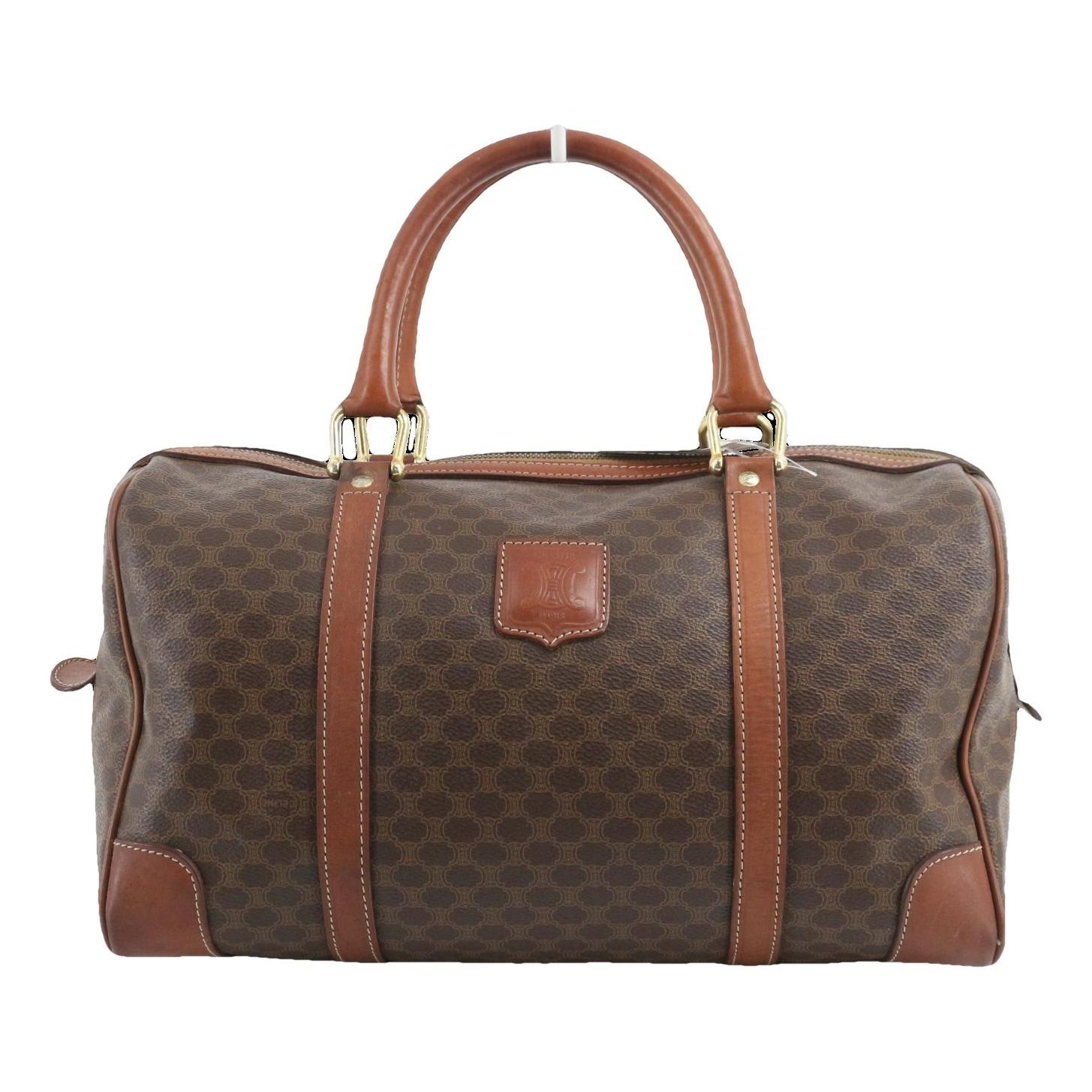 Triomphe leather handbag