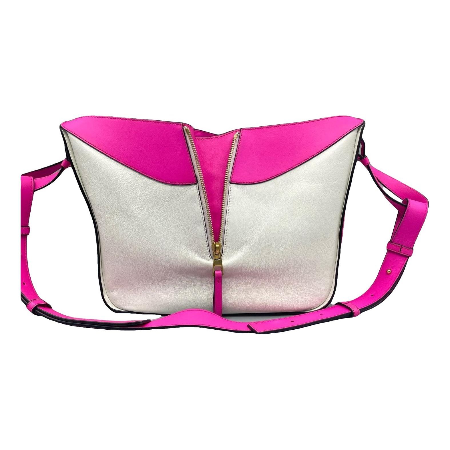 Hammock leather handbag