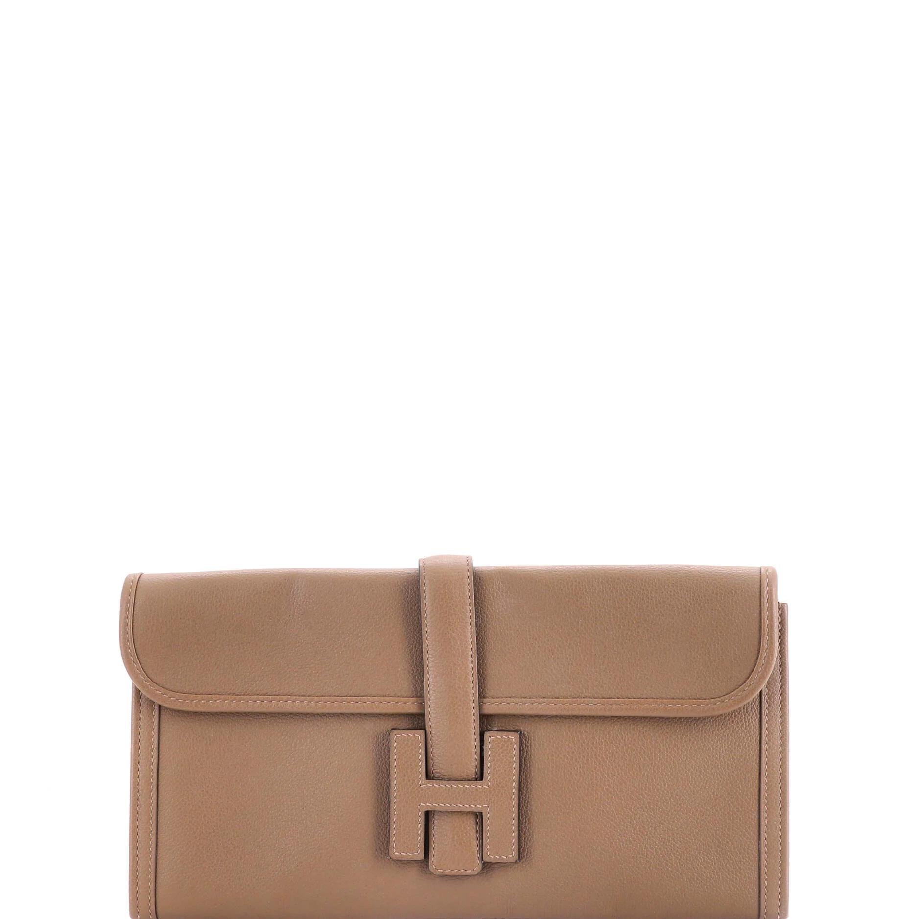 Hermes Jige Elan 29 Handbag Evercolor Leather 2017
