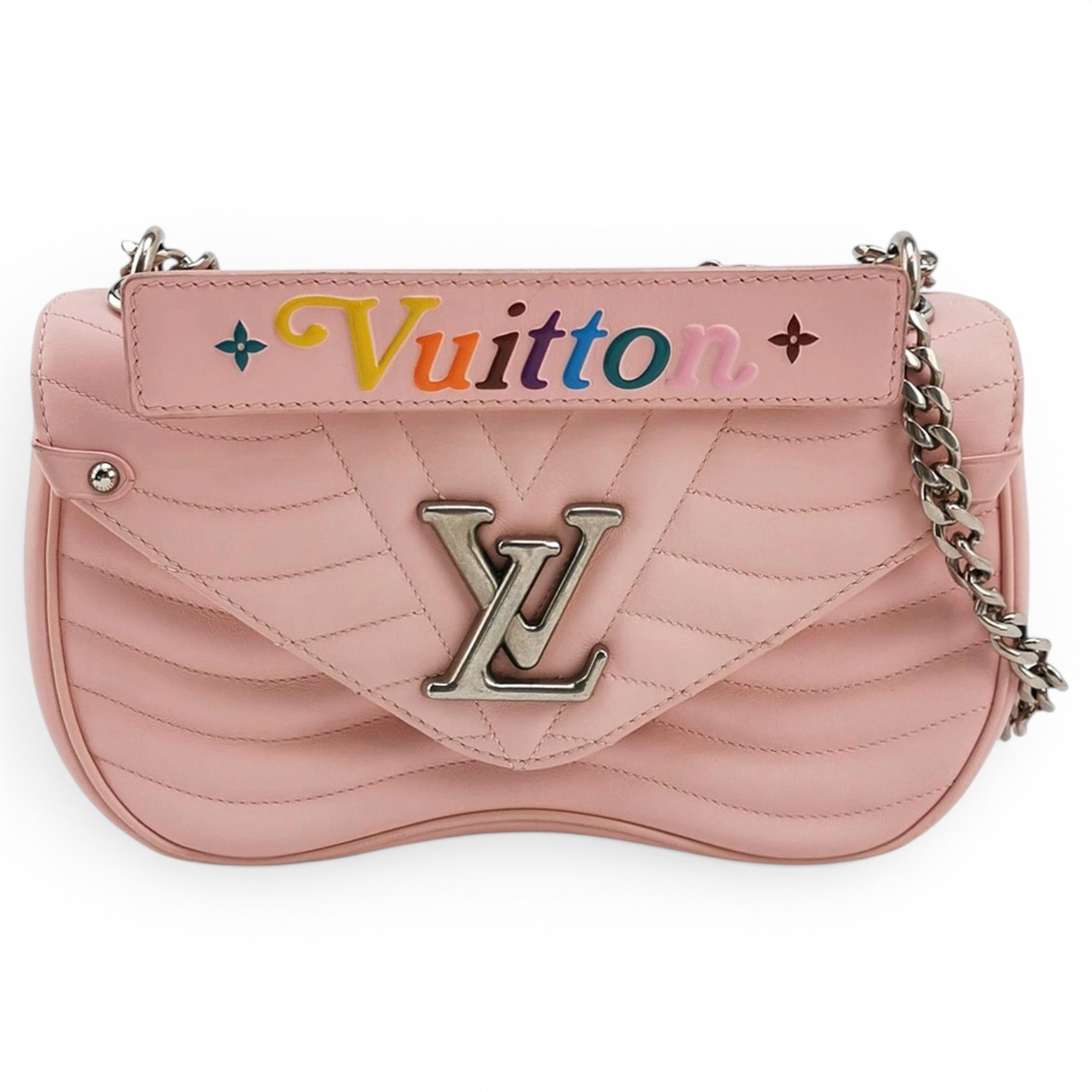 New Wave leather handbag