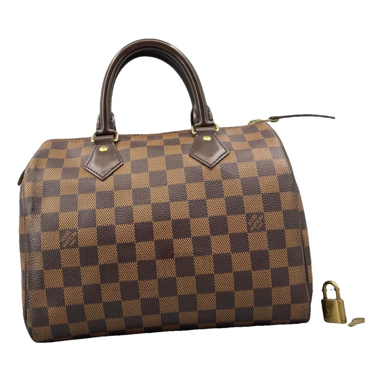 Speedy leather handbag