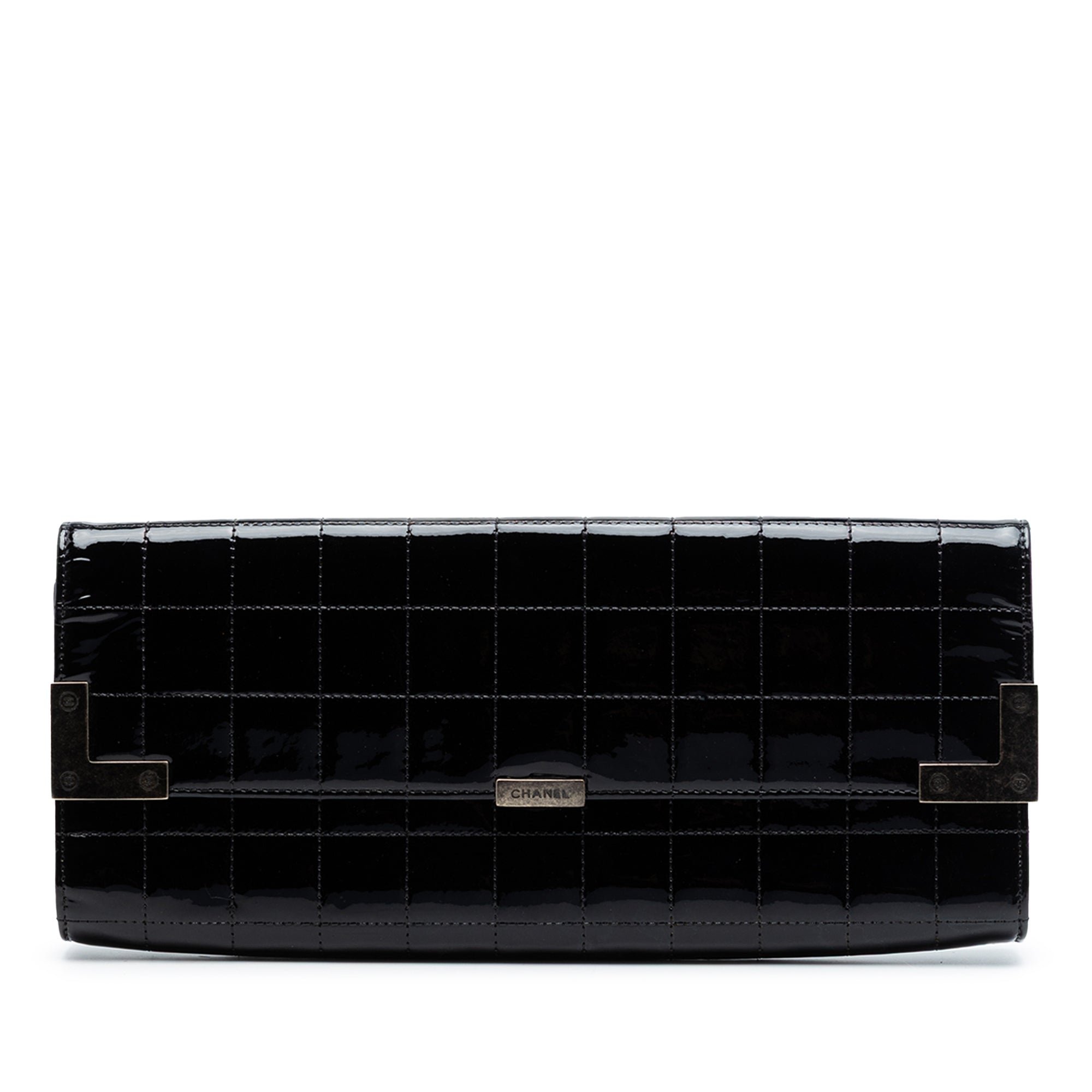 Patent leather handbag