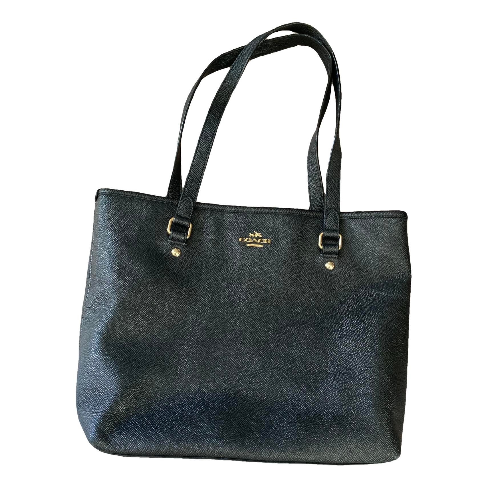 CITY ZIP TOTE leather handbag