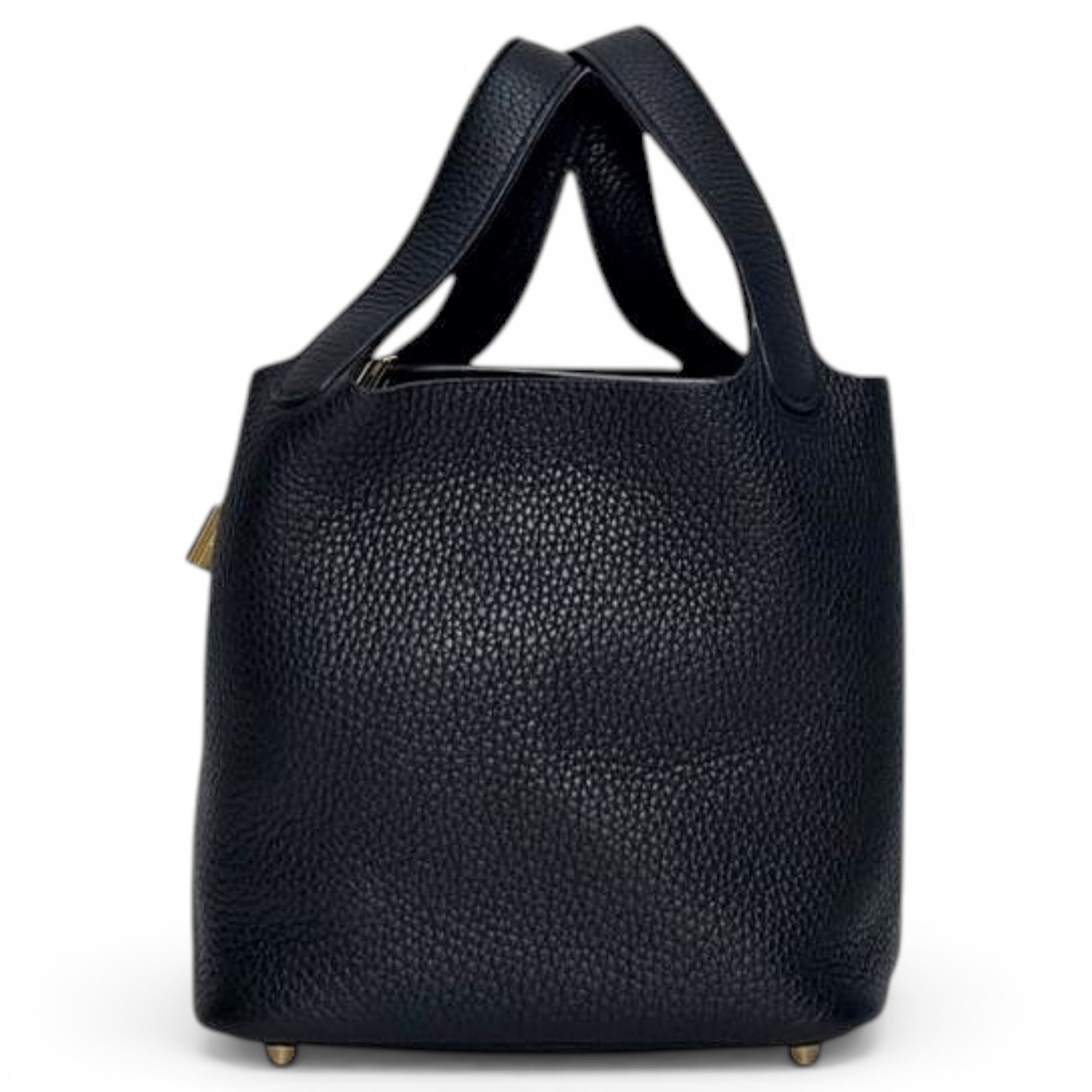 Picotin leather handbag
