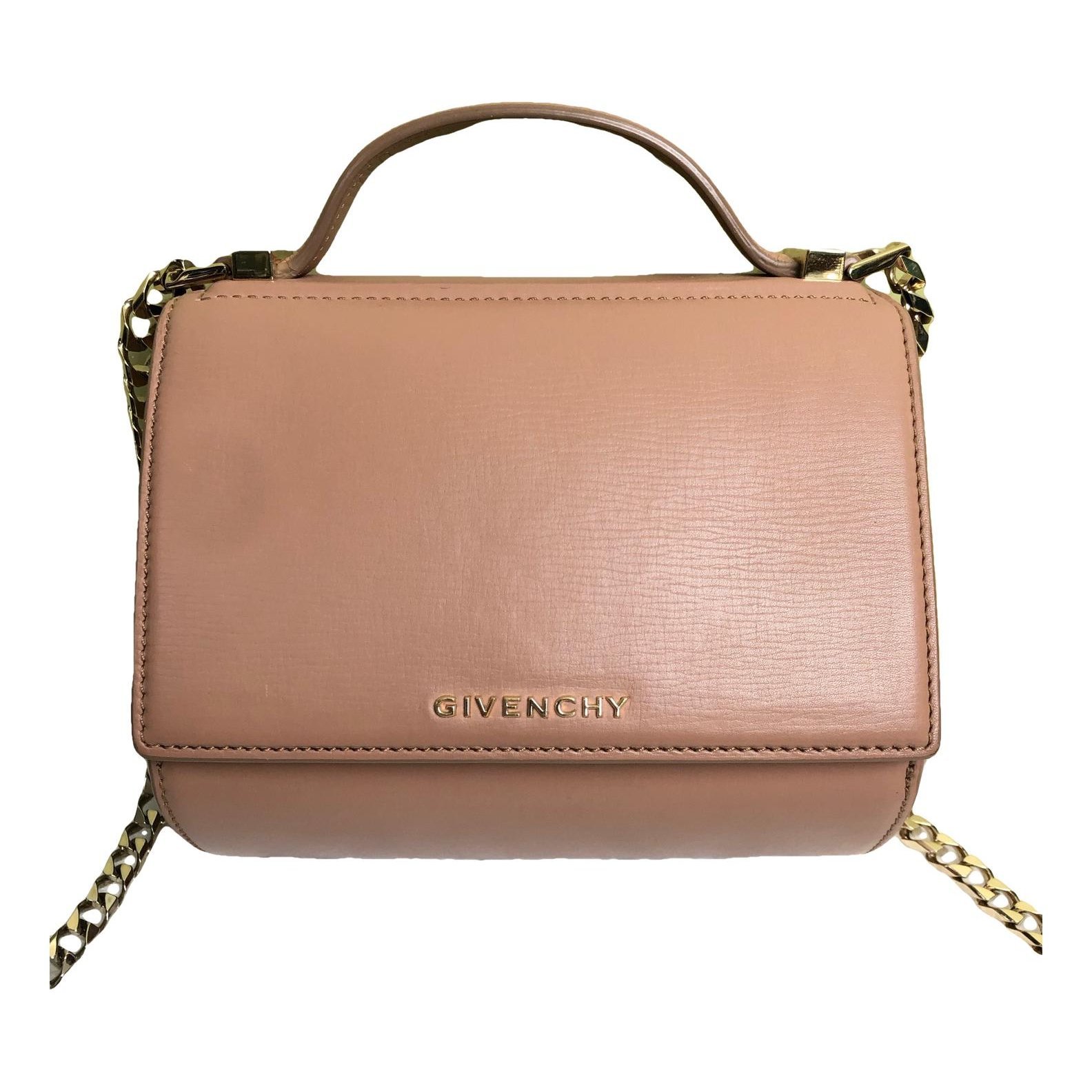 Pandora Box leather handbag