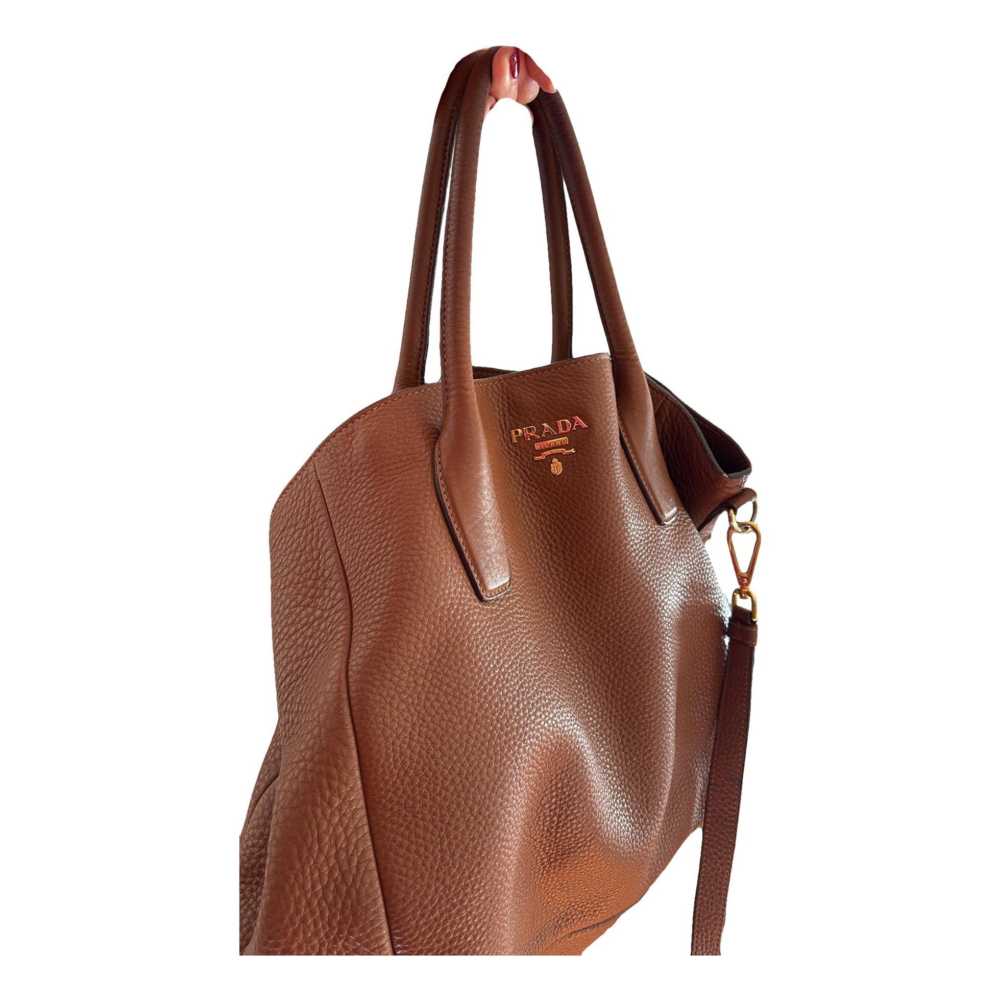 Light Frame leather tote