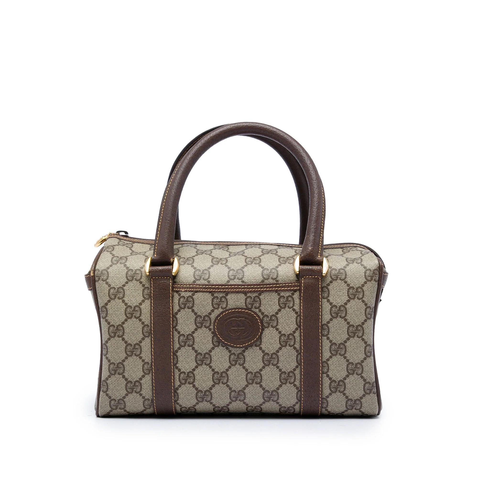 Boston cloth handbag