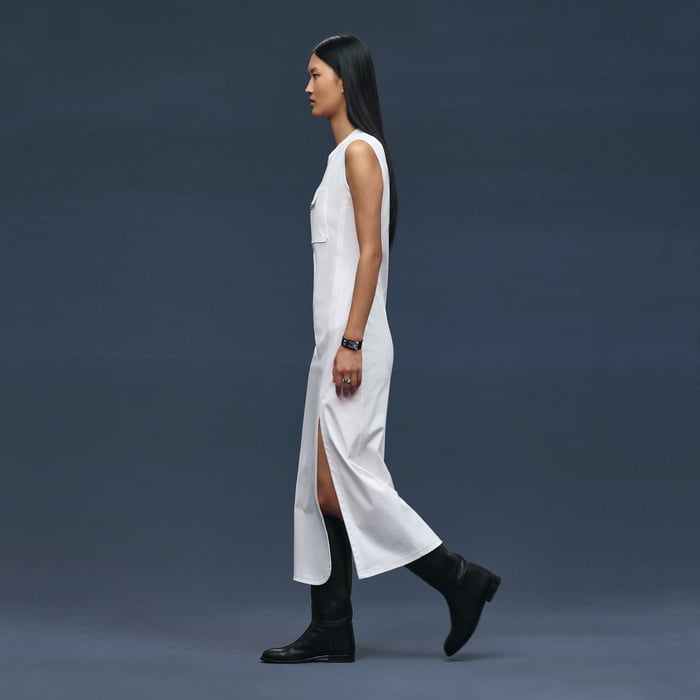 Blanc Long Dress
